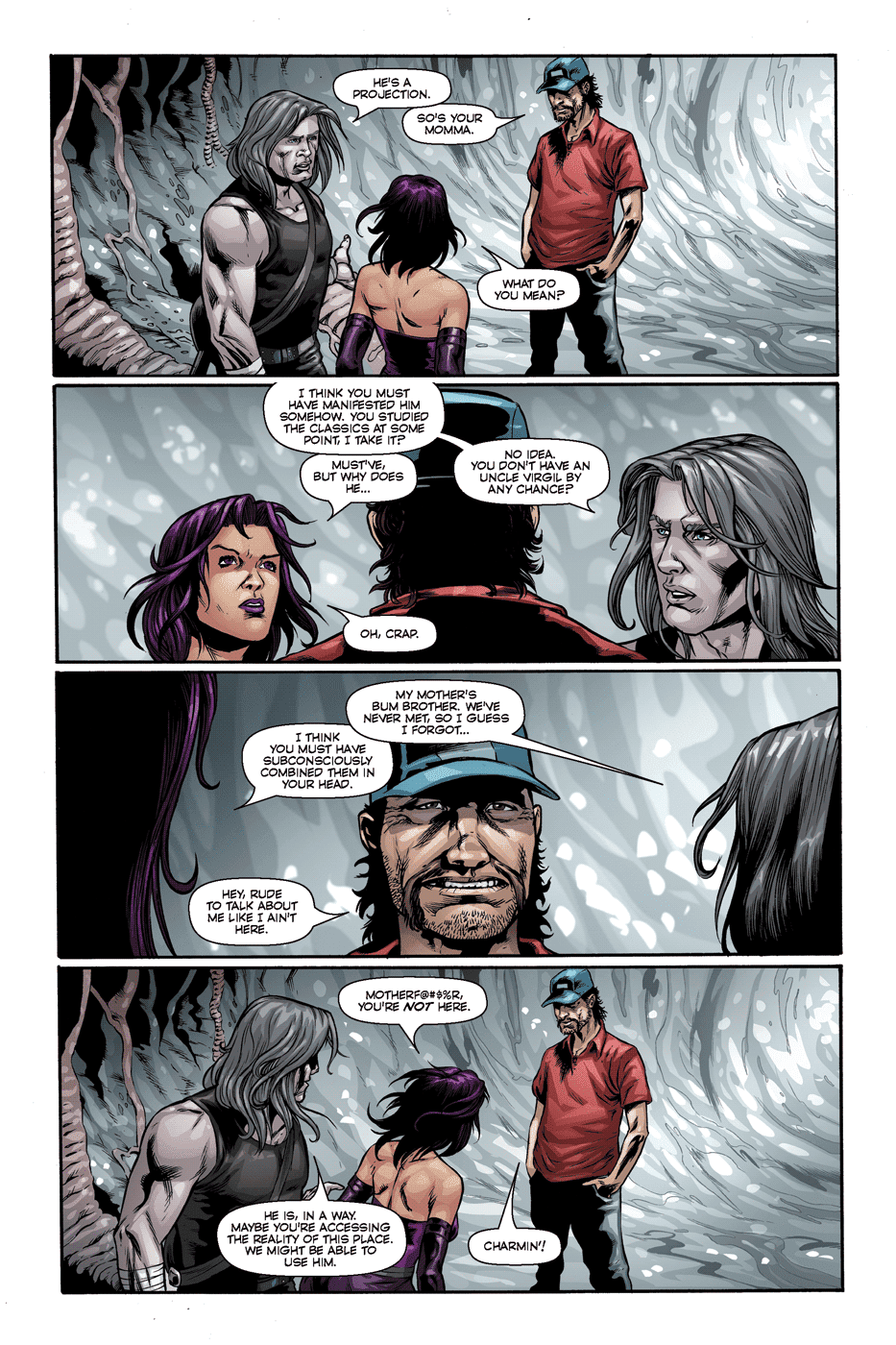Read online Eternal Descent comic -  Issue #5 - 15