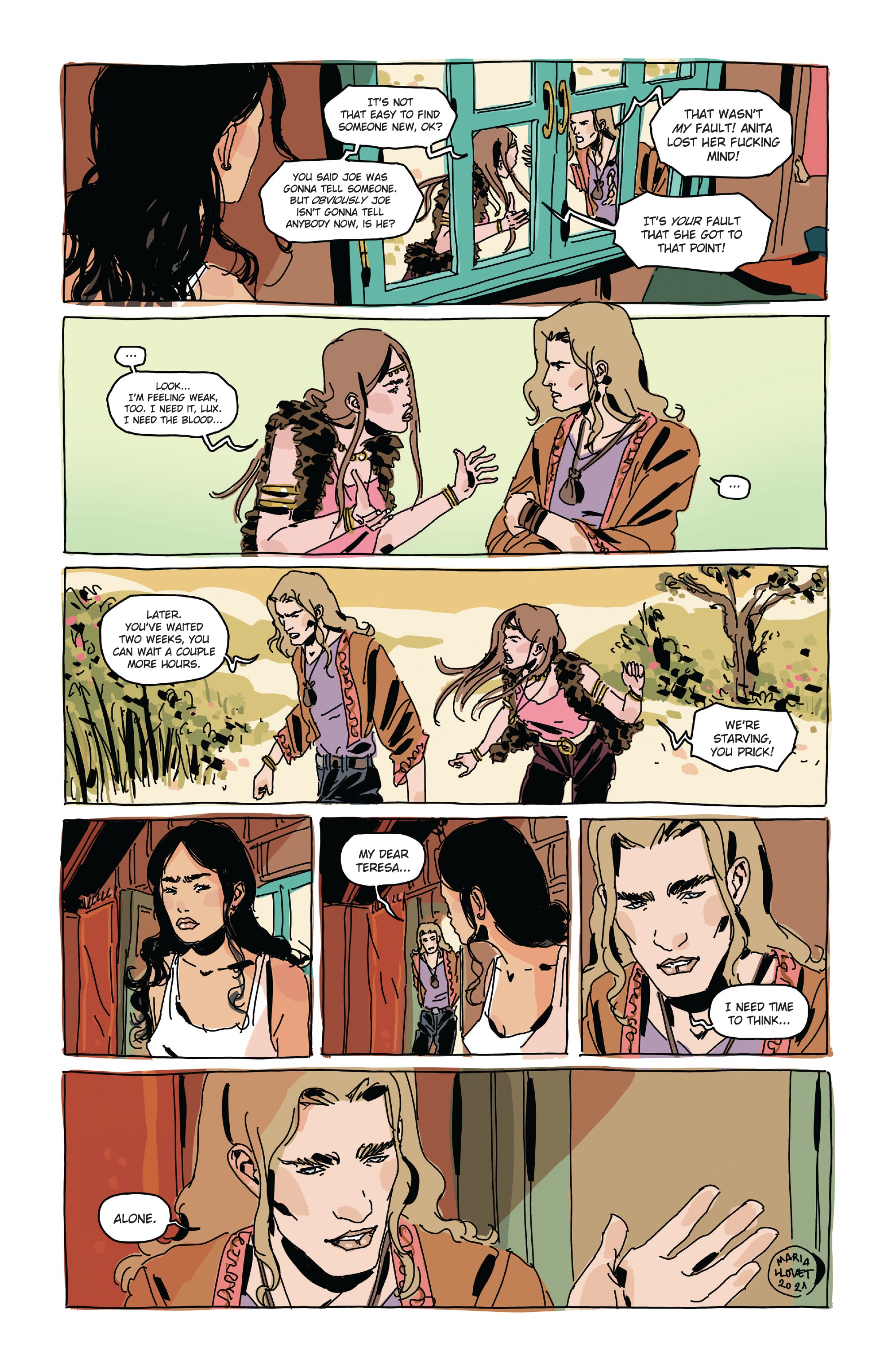 Read online Luna comic -  Issue #4 - 7