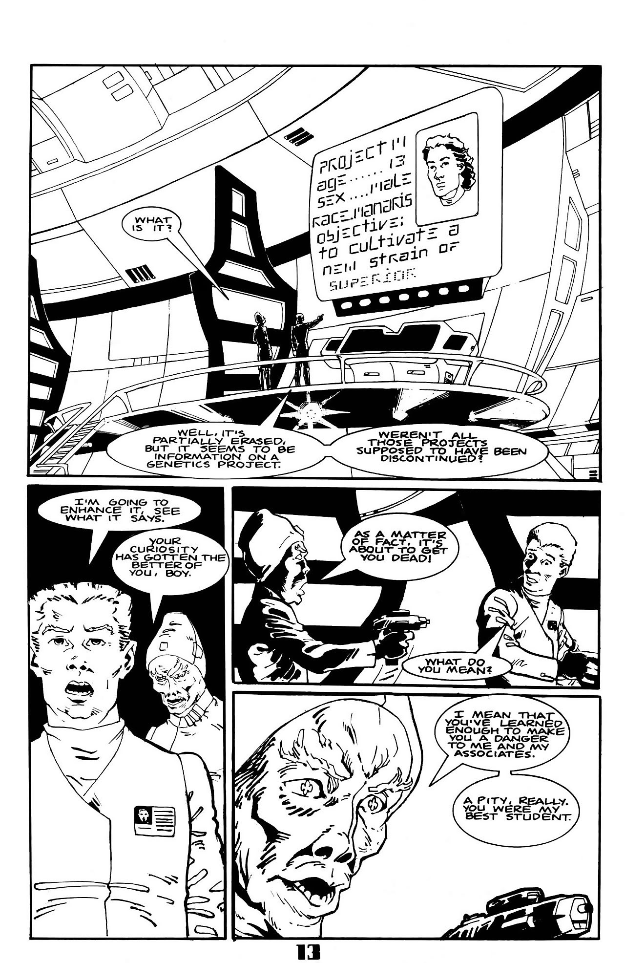 Read online Probe comic -  Issue #1 - 15
