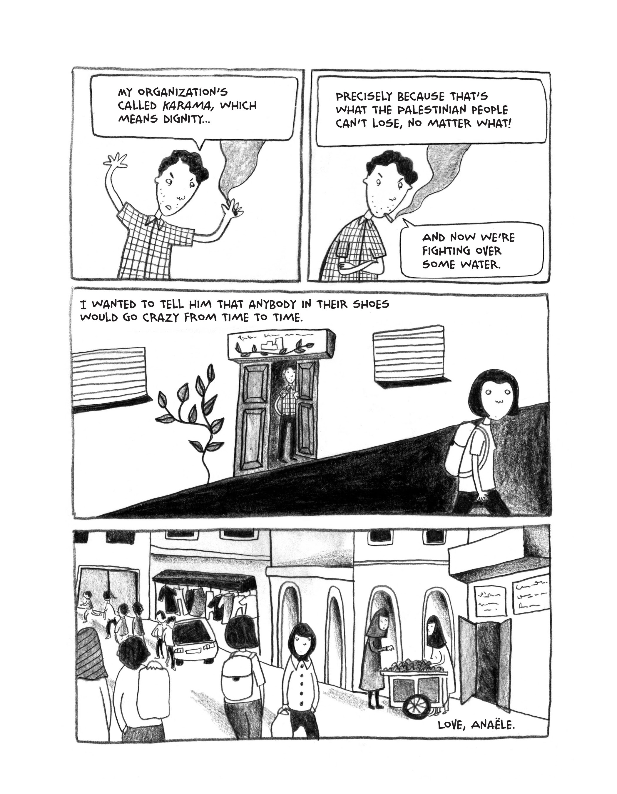 Read online Green Almonds: Letters from Palestine comic -  Issue # TPB (Part 2) - 6