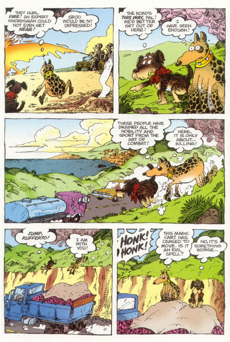 Read online Sergio Aragonés' Groo And Rufferto comic -  Issue #4 - 9