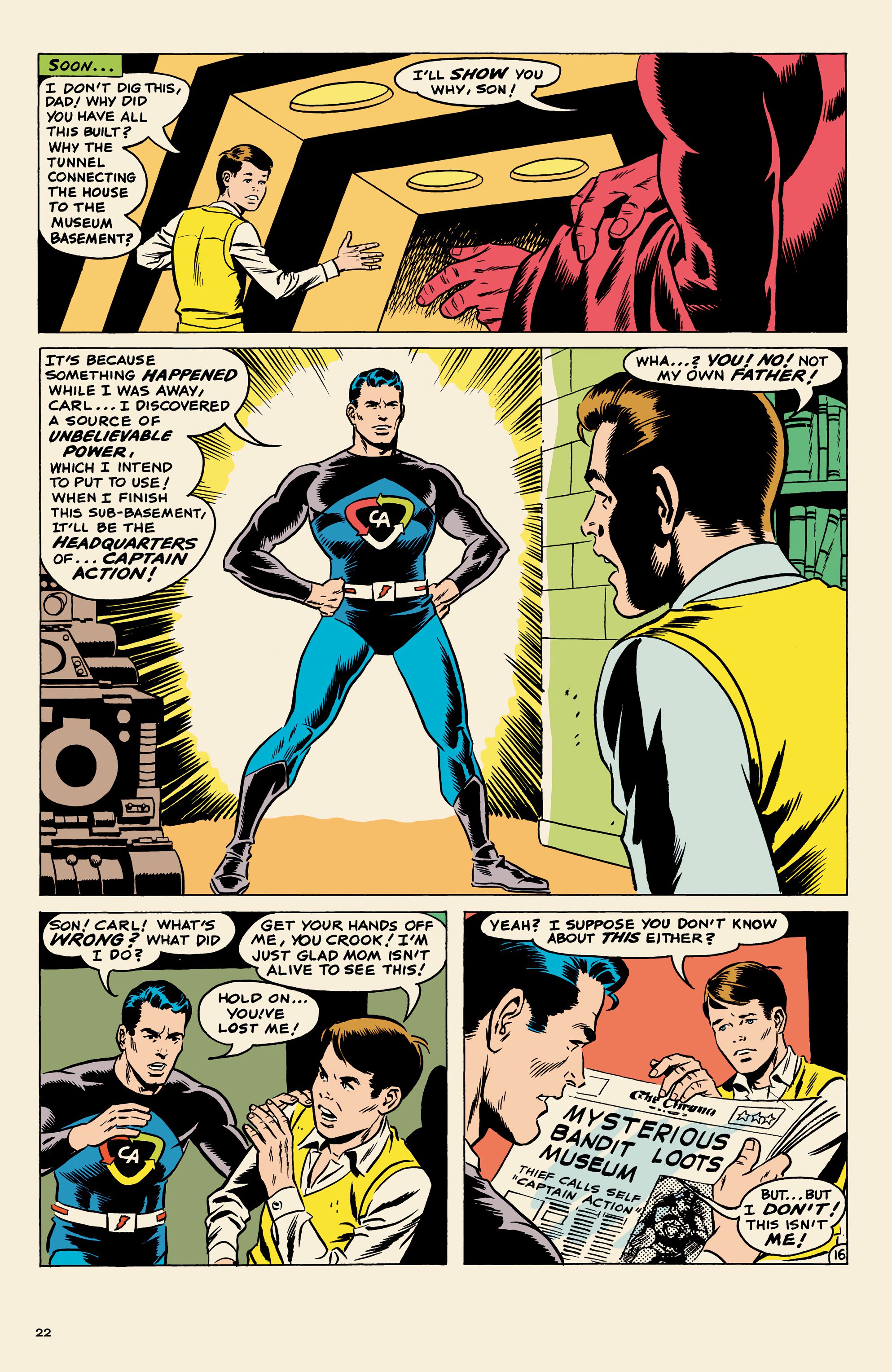 Read online Captain Action: Classic Collection comic -  Issue # TPB - 24