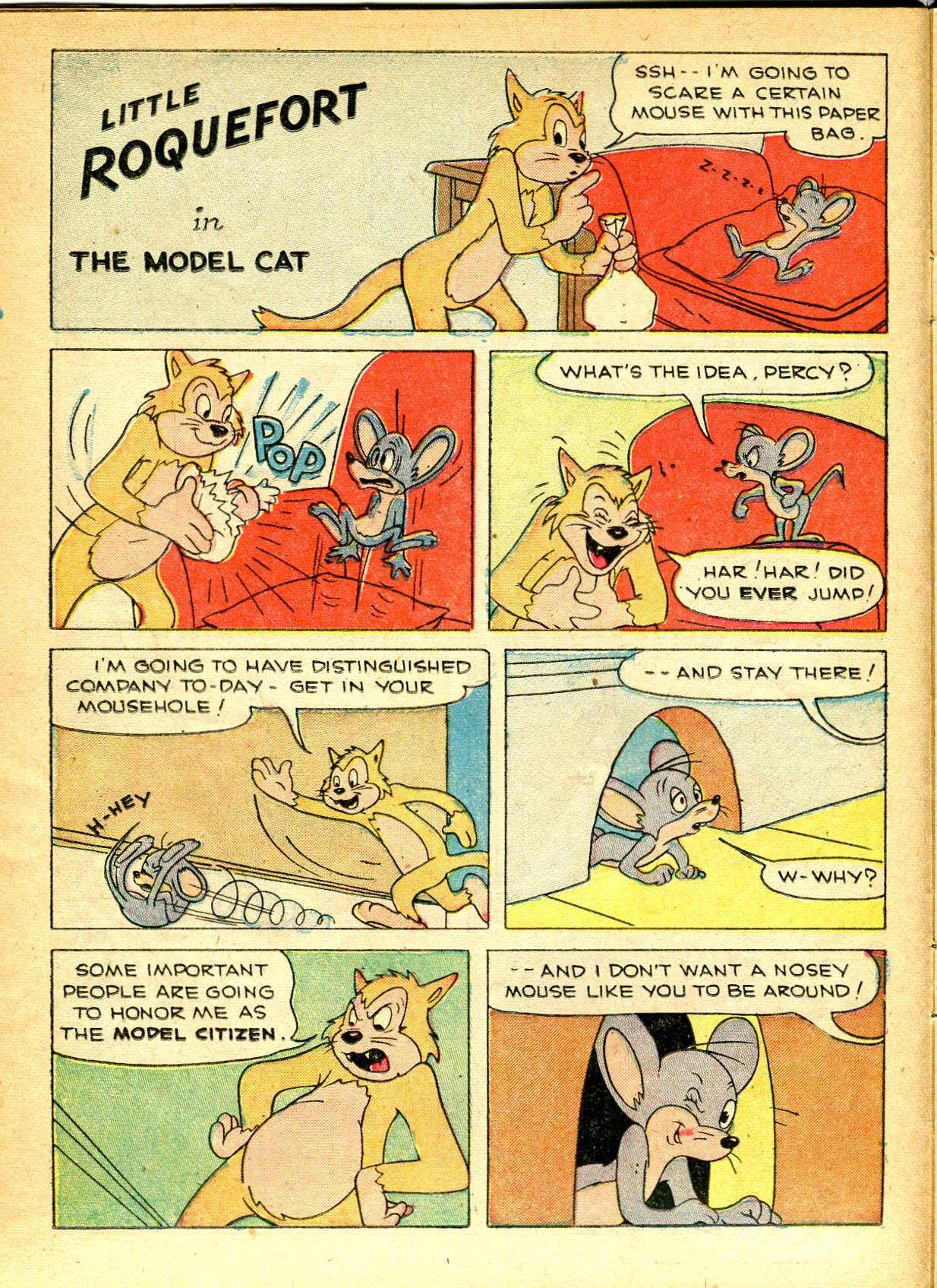 Read online Paul Terry's Mighty Mouse Comics comic -  Issue #63 - 14