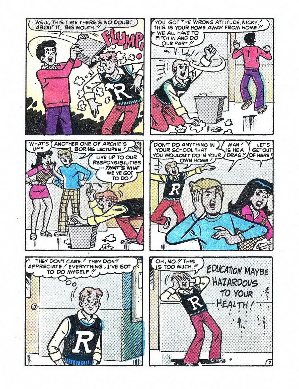 Read online Archie's Double Digest Magazine comic -  Issue #25 - 169