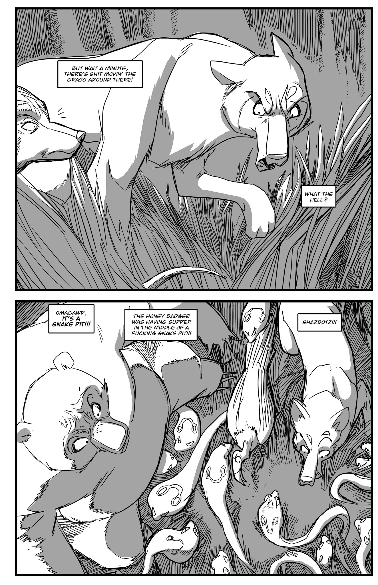 Read online Honey Badger comic -  Issue # Full - 20