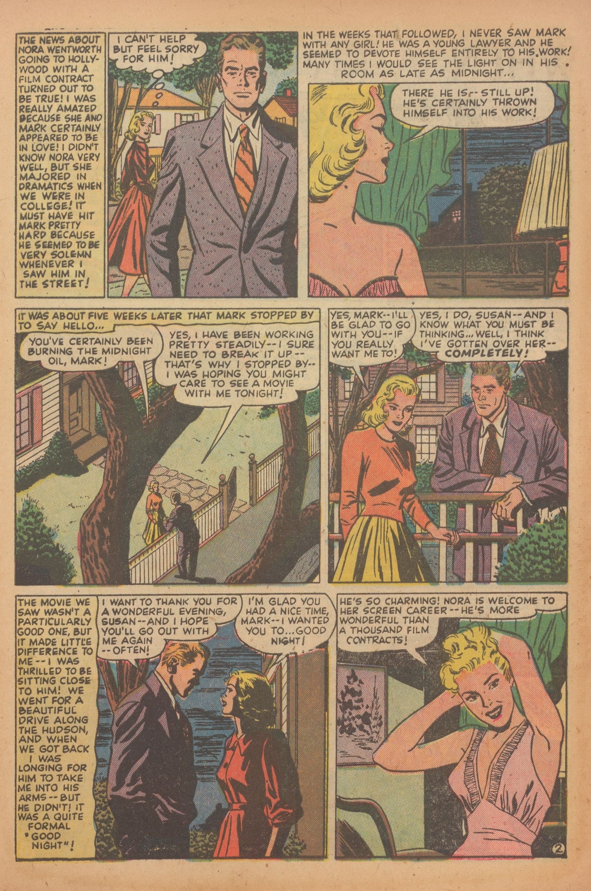 Read online Love Romances comic -  Issue #22 - 29