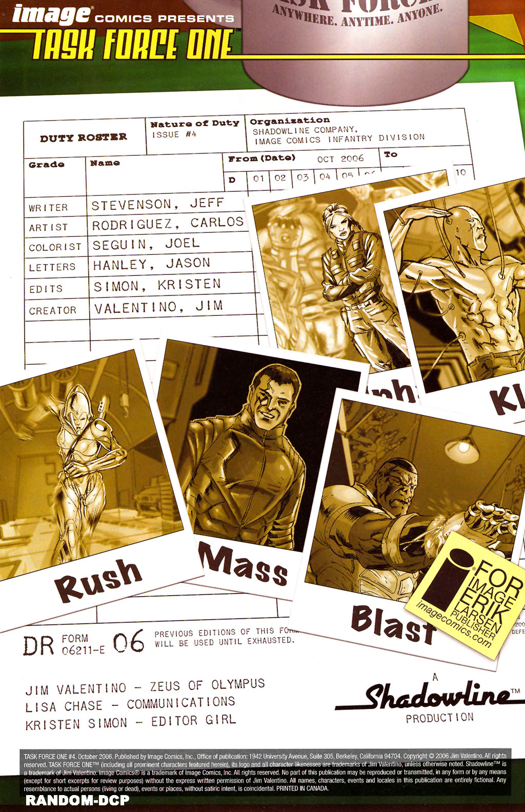 Read online Task Force One comic -  Issue #4 - 2