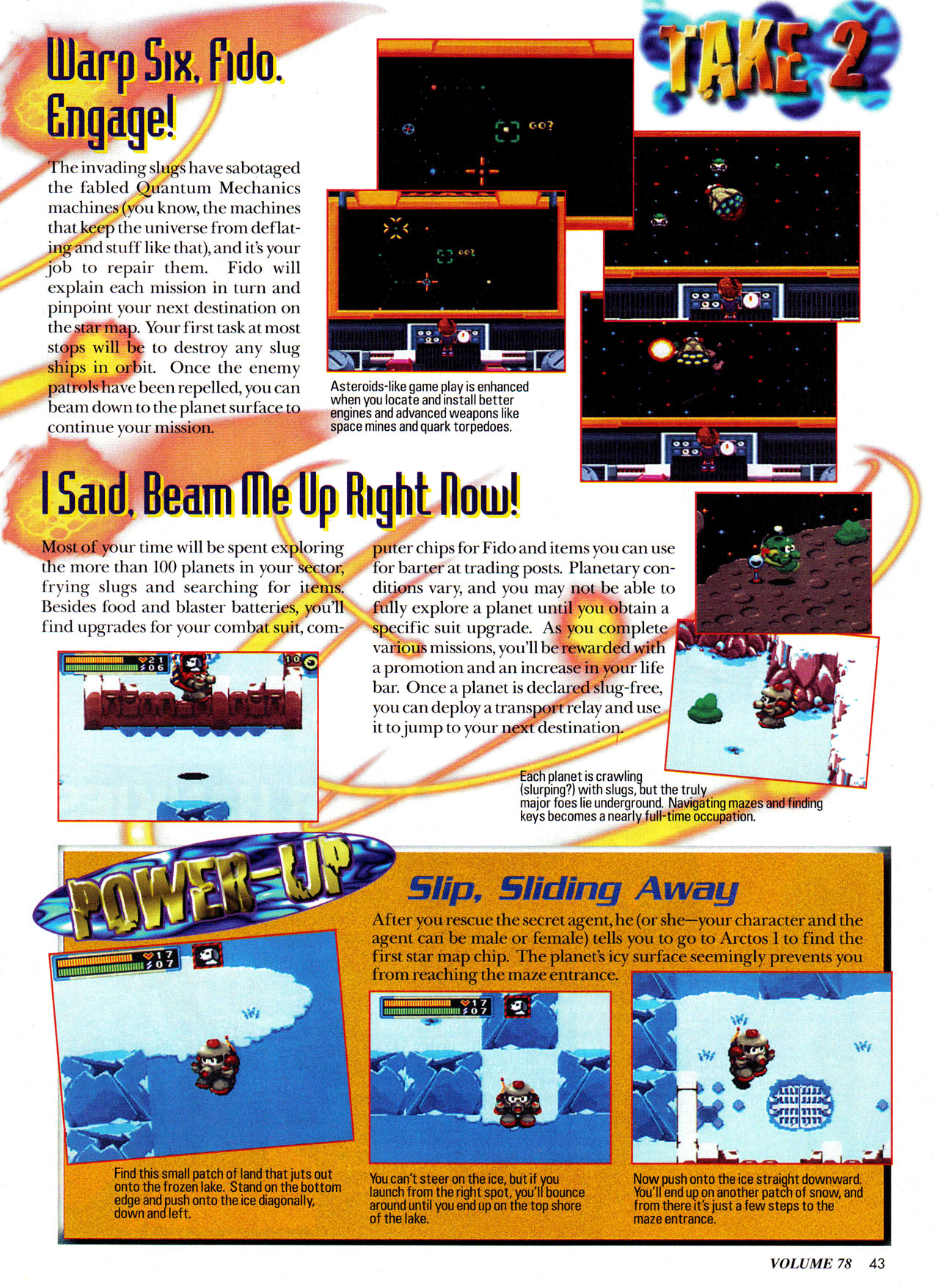 Read online Nintendo Power comic -  Issue #78 - 44