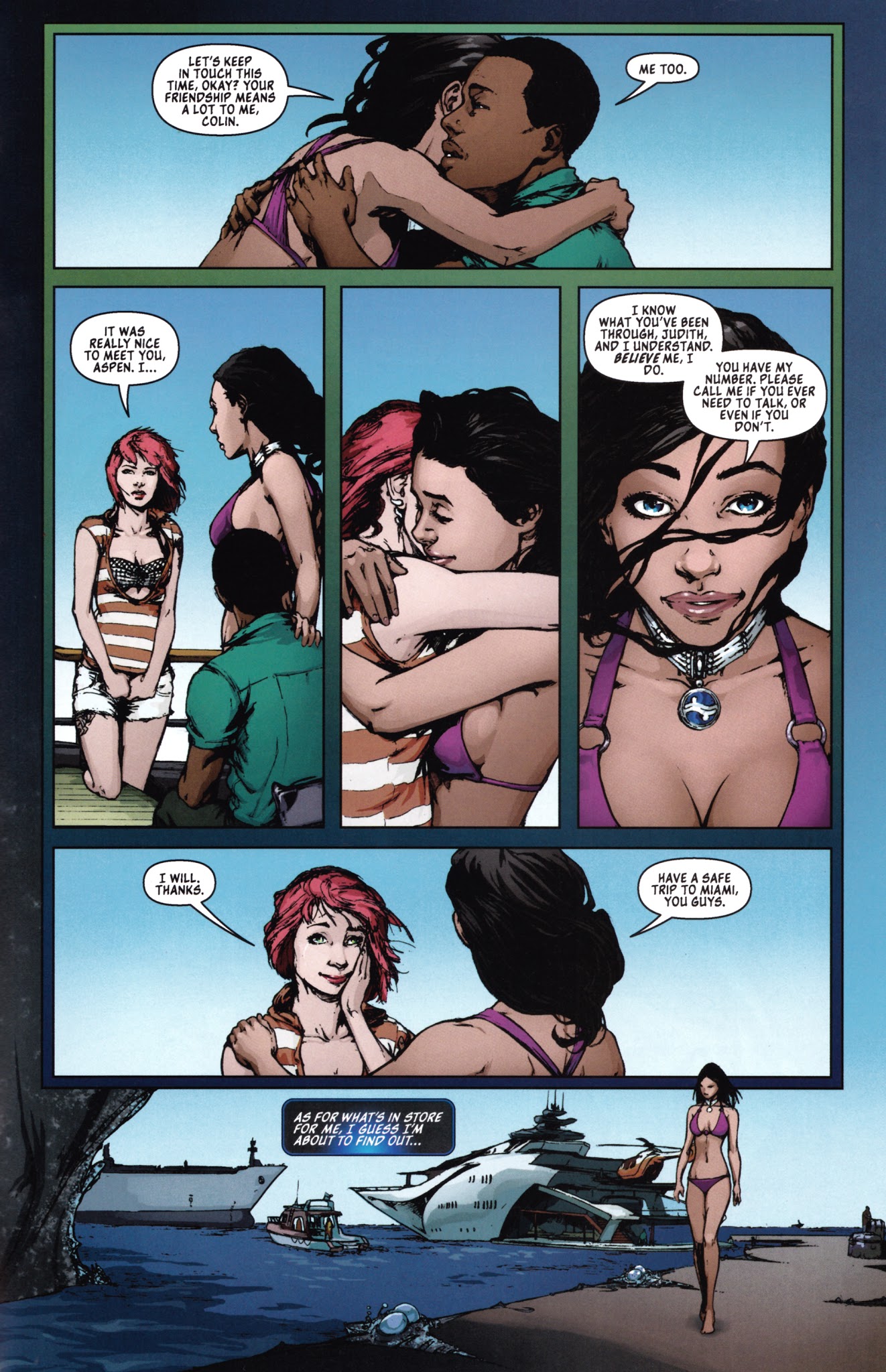 Read online Michael Turner's Fathom comic -  Issue #9 - 22