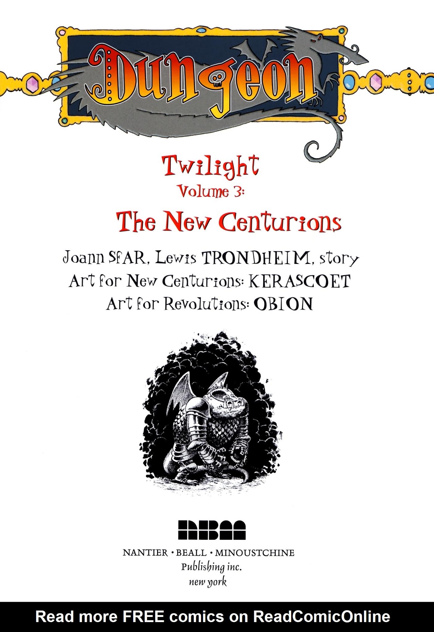 Read online Dungeon - Twilight comic -  Issue # TPB 3 - 2