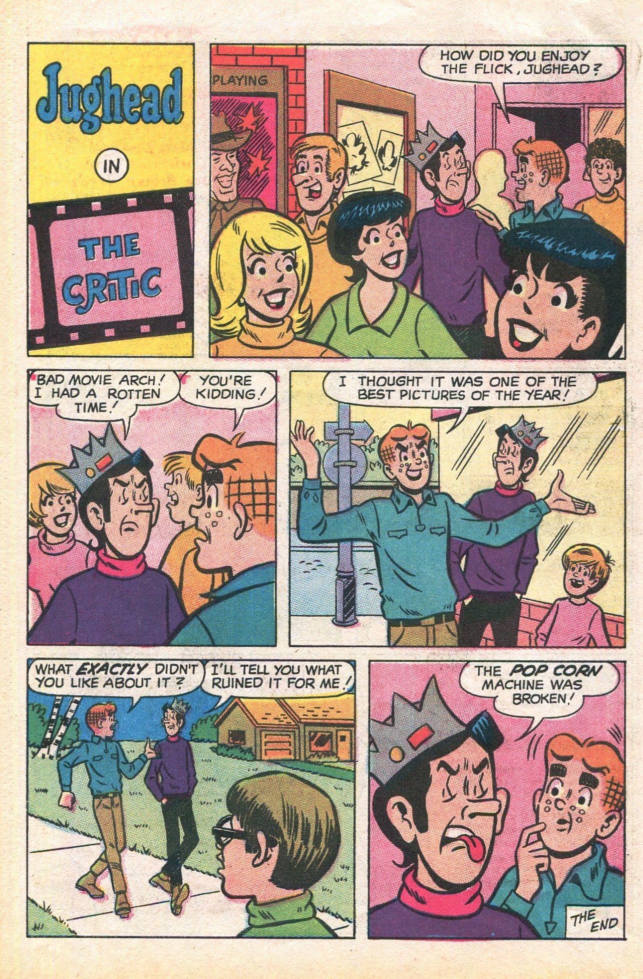 Read online Jughead's Jokes comic -  Issue #13 - 58