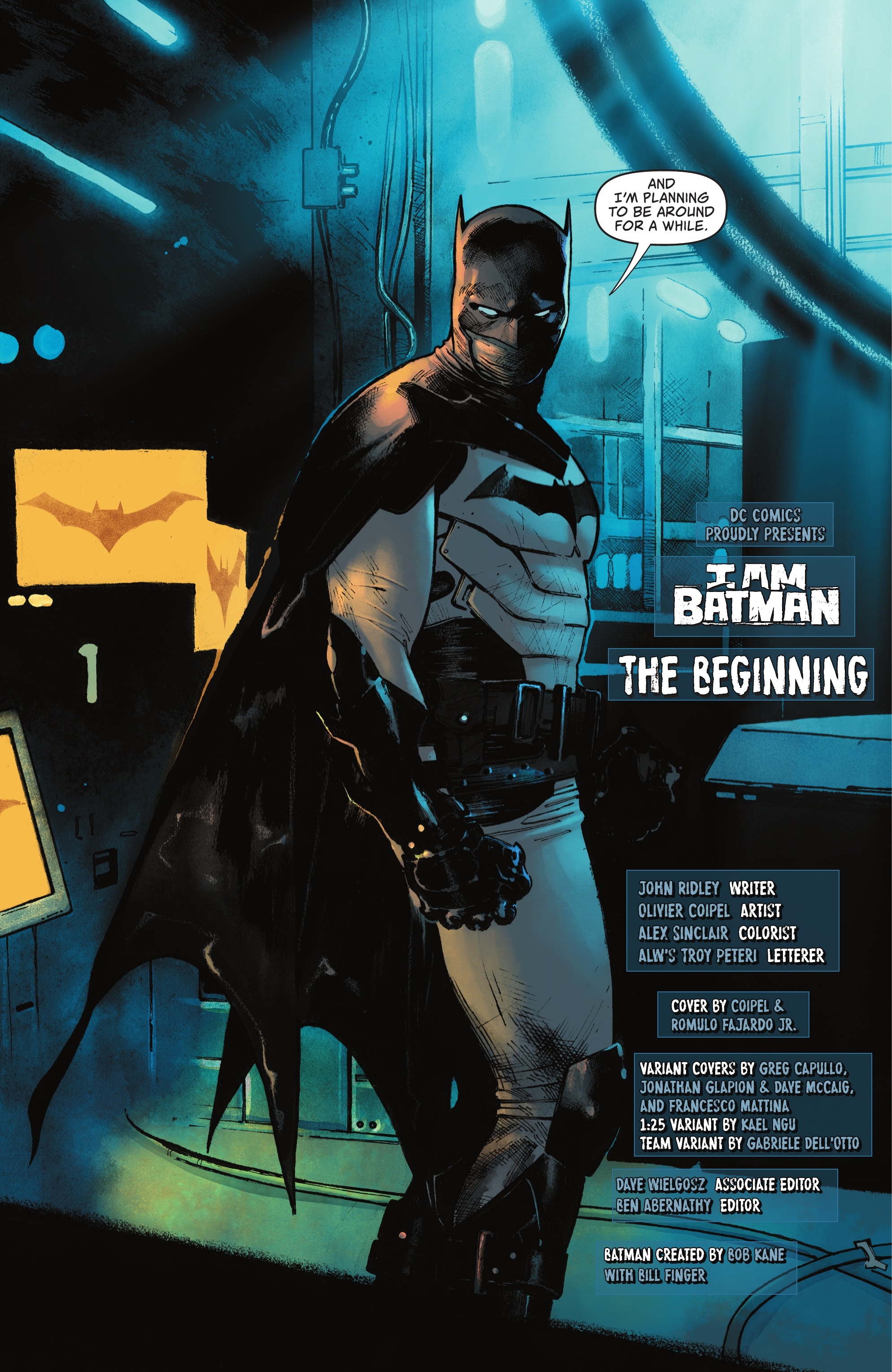 Read online I Am Batman comic -  Issue #1 - 5