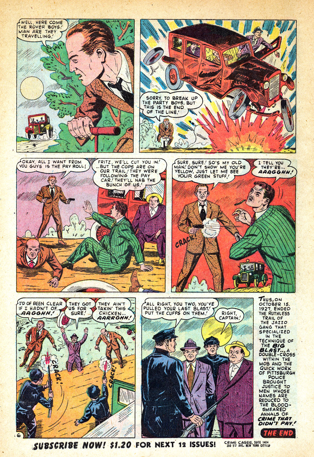 Read online Crime Cases Comics (1951) comic -  Issue #8 - 8