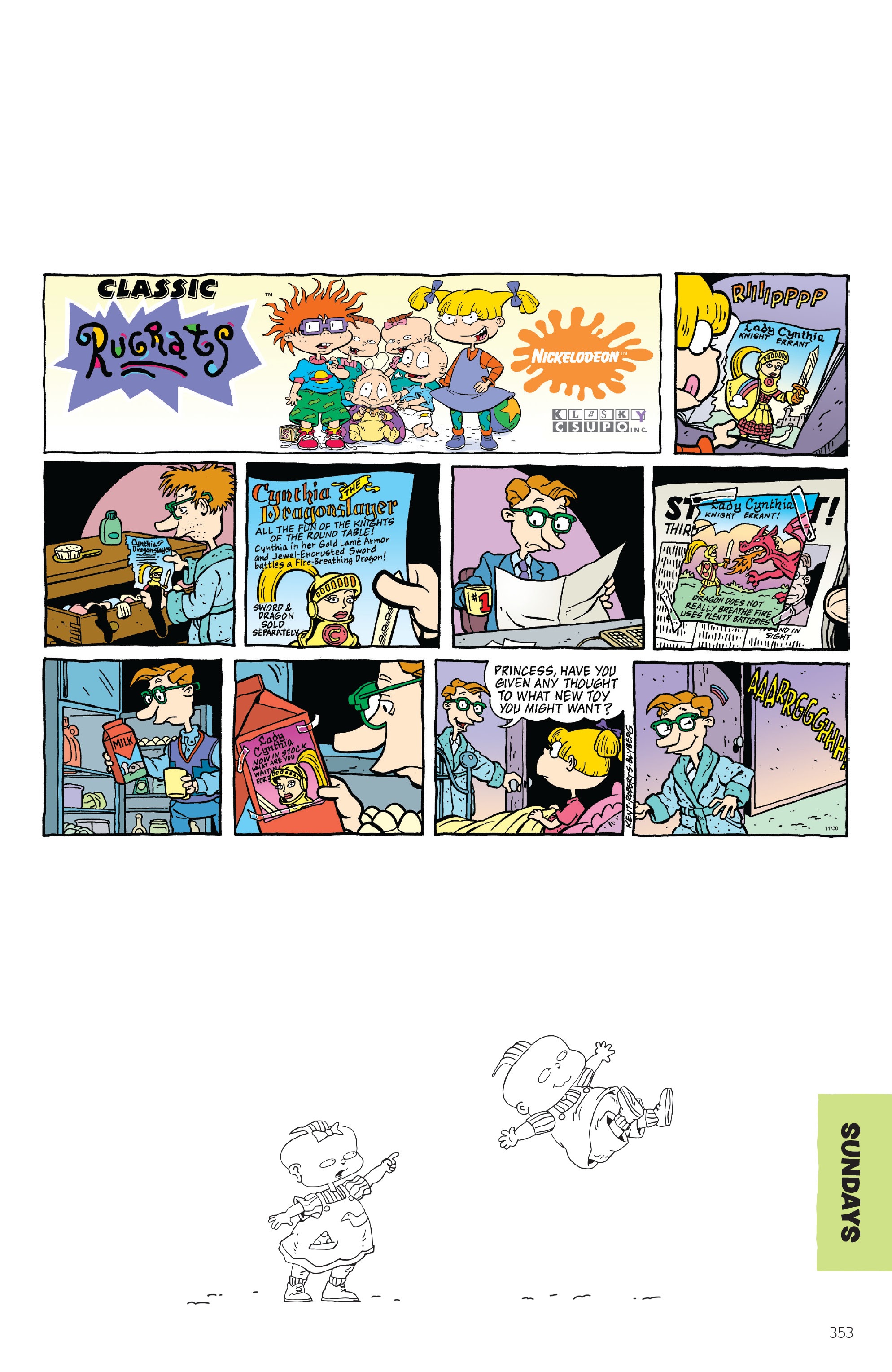 Read online Rugrats: The Newspaper Strips comic -  Issue # TPB (Part 4) - 52