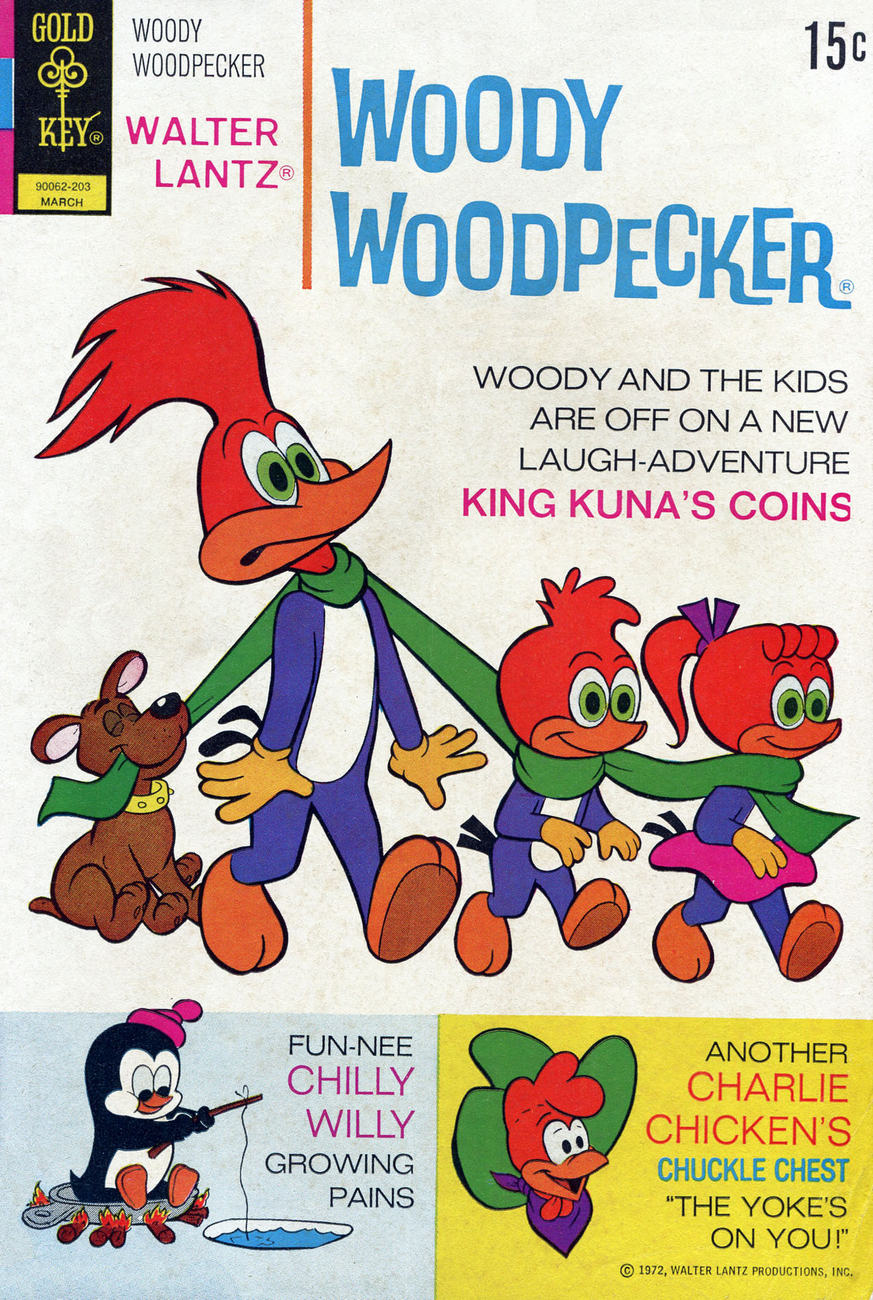 Read online Walter Lantz Woody Woodpecker (1962) comic -  Issue #122 - 1