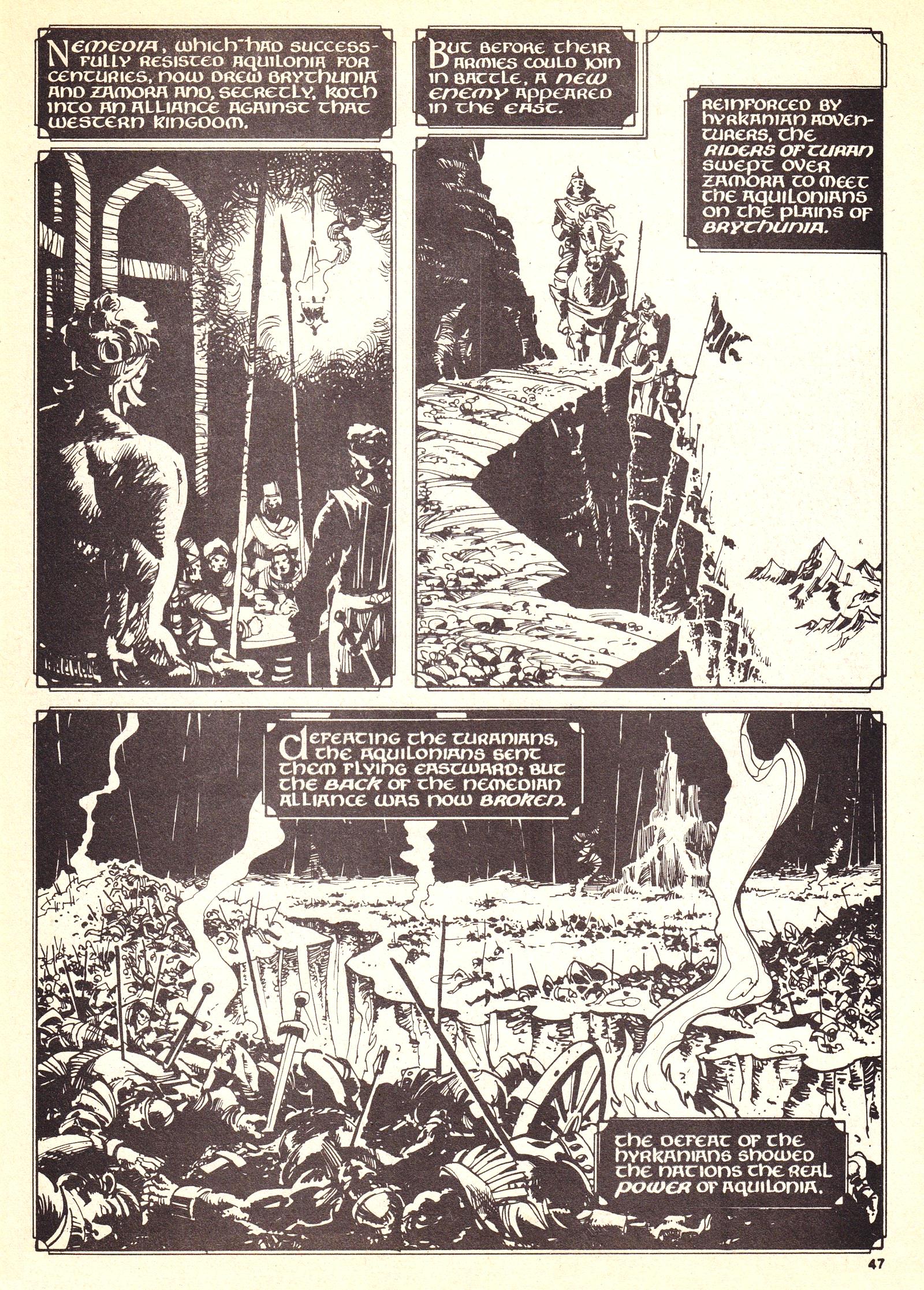 Read online The Savage Sword of Conan (1975) comic -  Issue #8 - 47