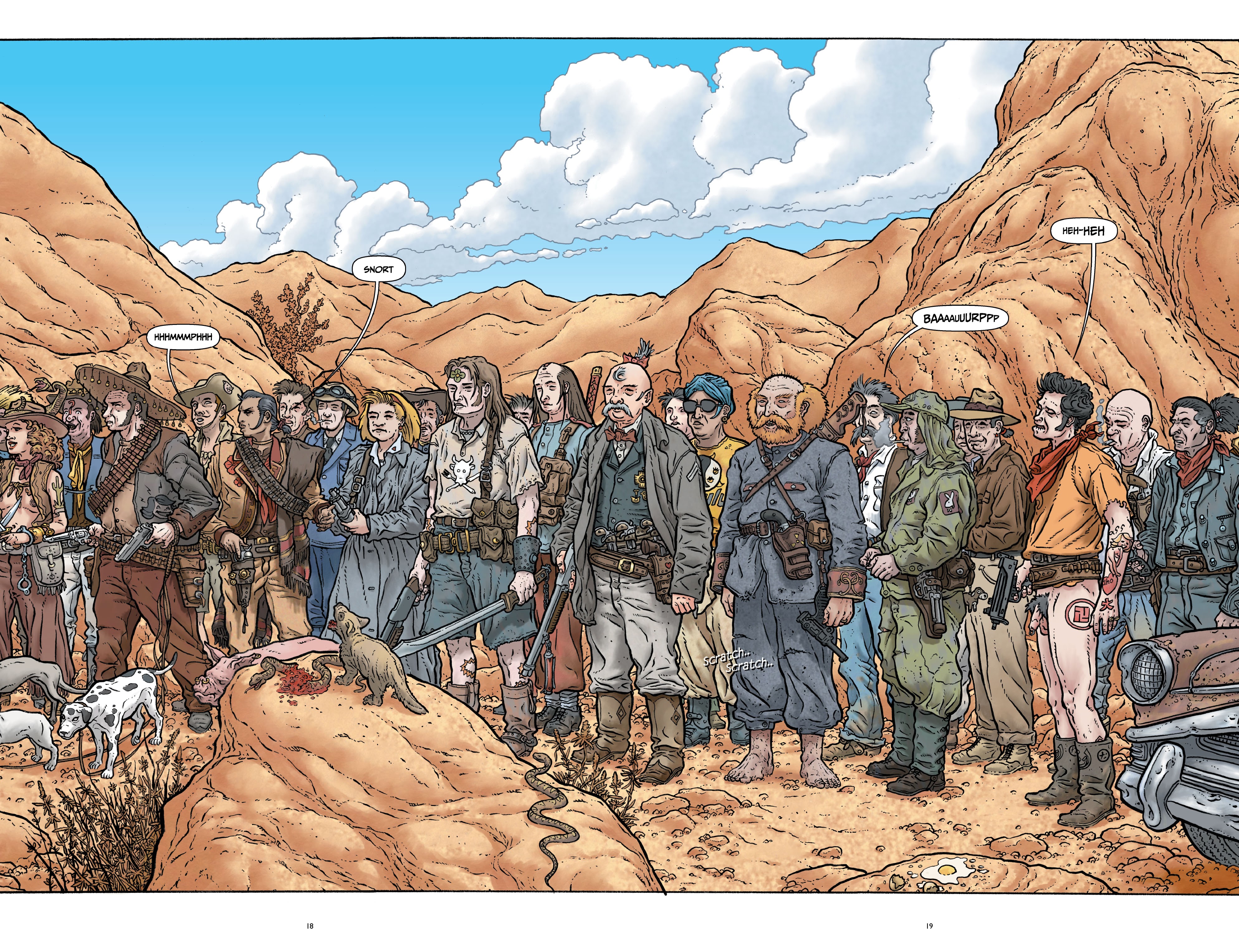 Read online Shaolin Cowboy comic -  Issue # _Start Trek (Part 1) - 15