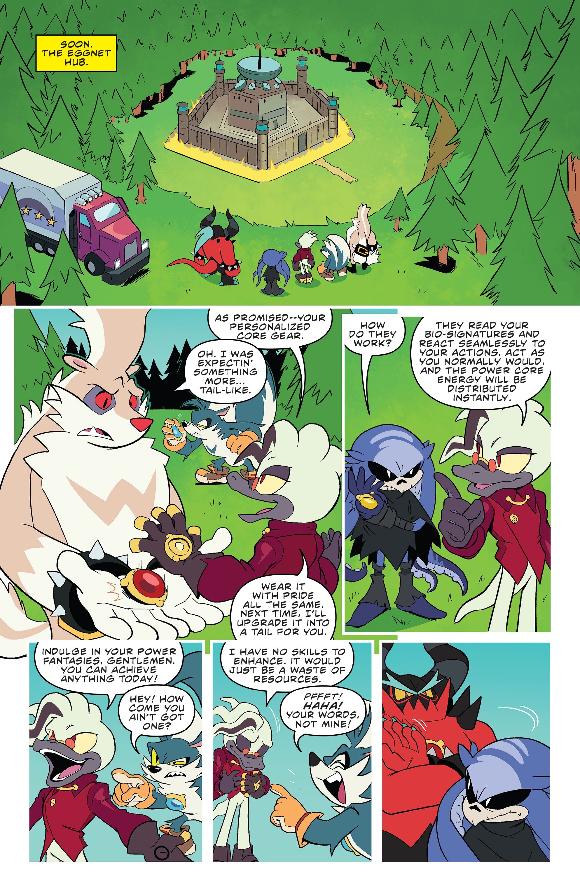 Read online Sonic the Hedgehog: Bad Guys comic -  Issue #3 - 12