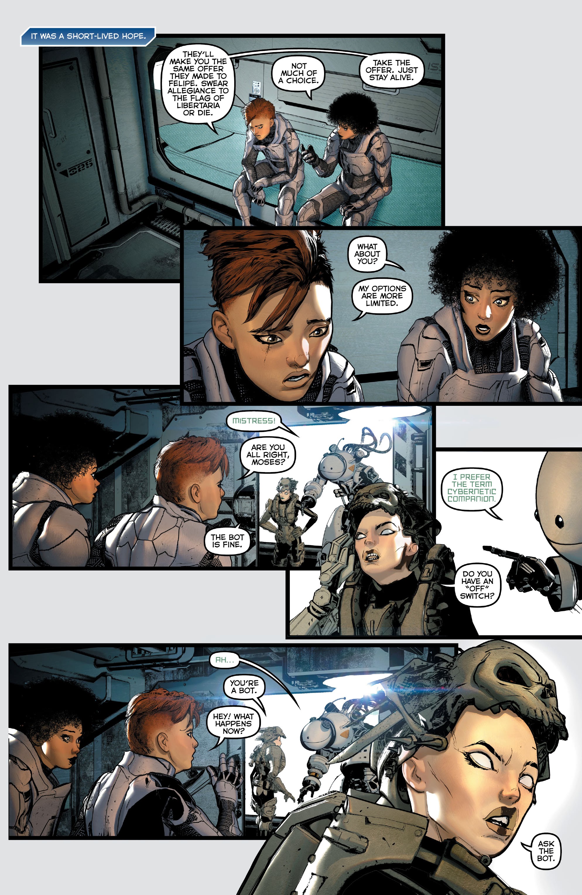 Read online Jules Verne's: Lighthouse comic -  Issue #3 - 17