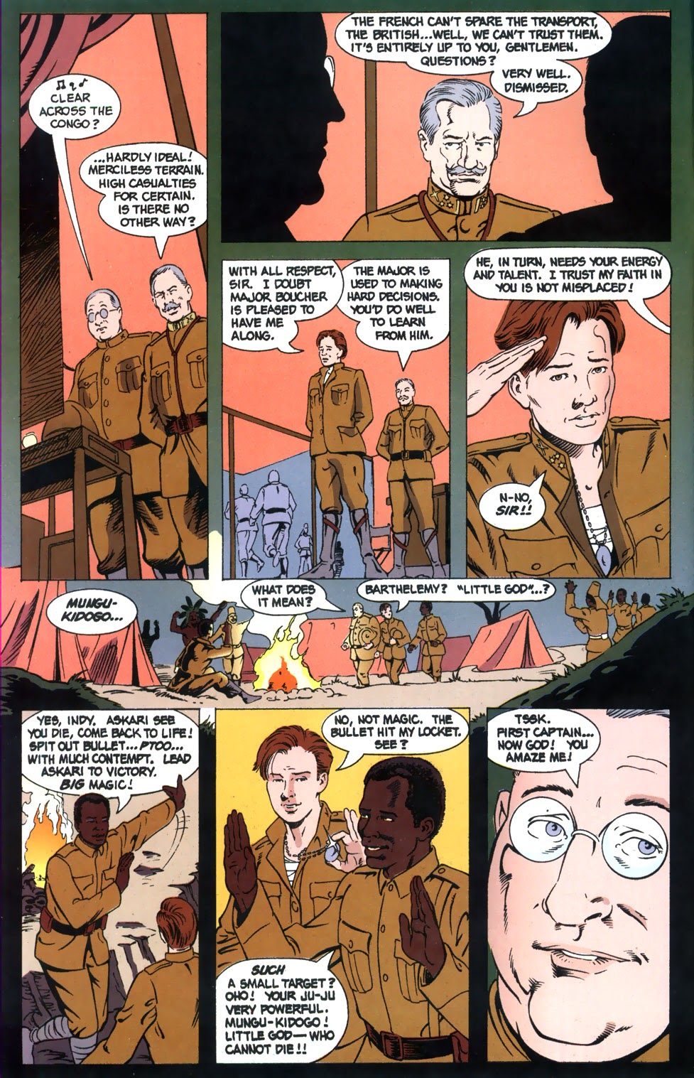 Read online Young Indiana Jones Chronicles comic -  Issue #7 - 10