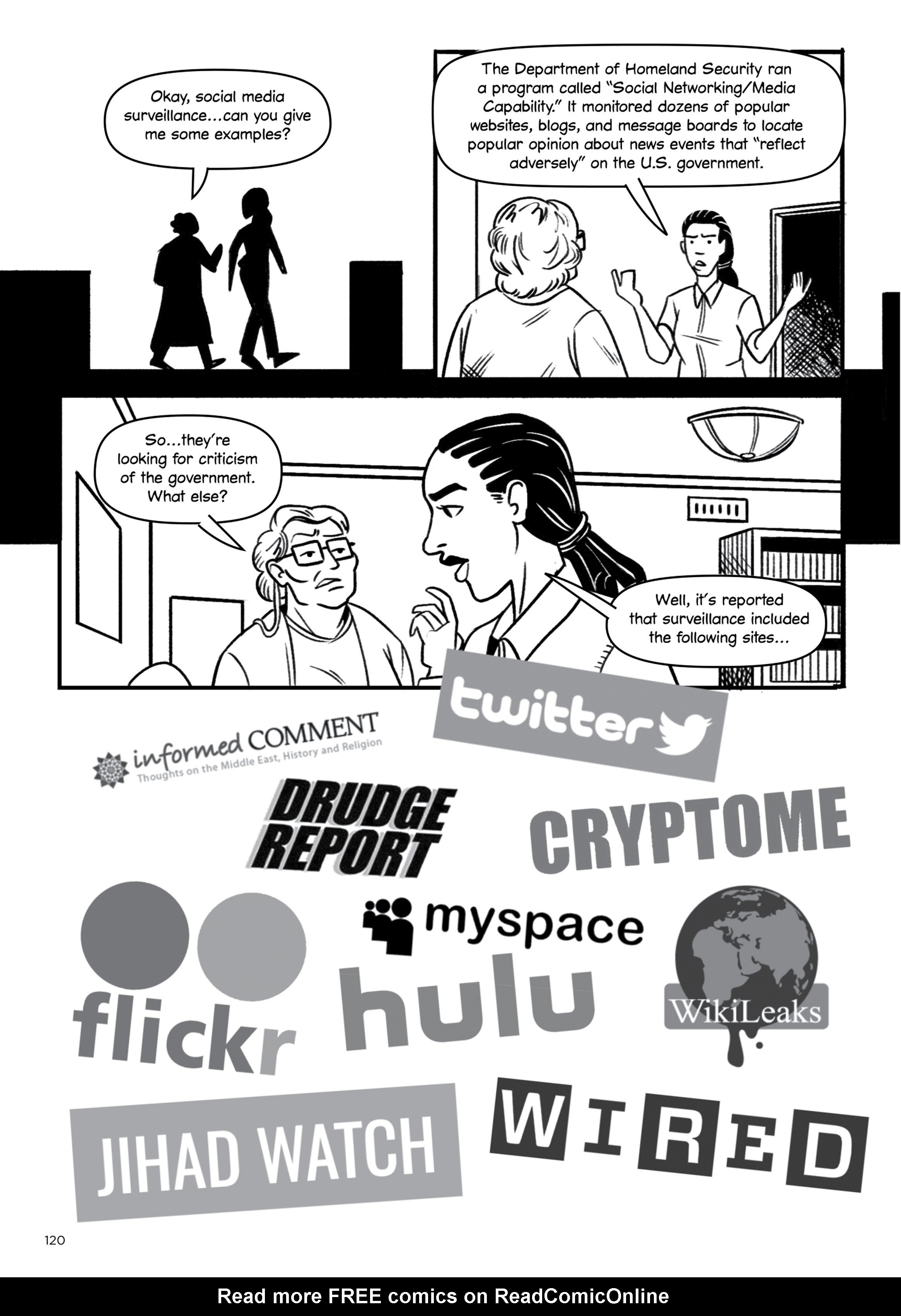 Read online The Machine Never Blinks: A Graphic History of Spying and Surveillance comic -  Issue # TPB - 130