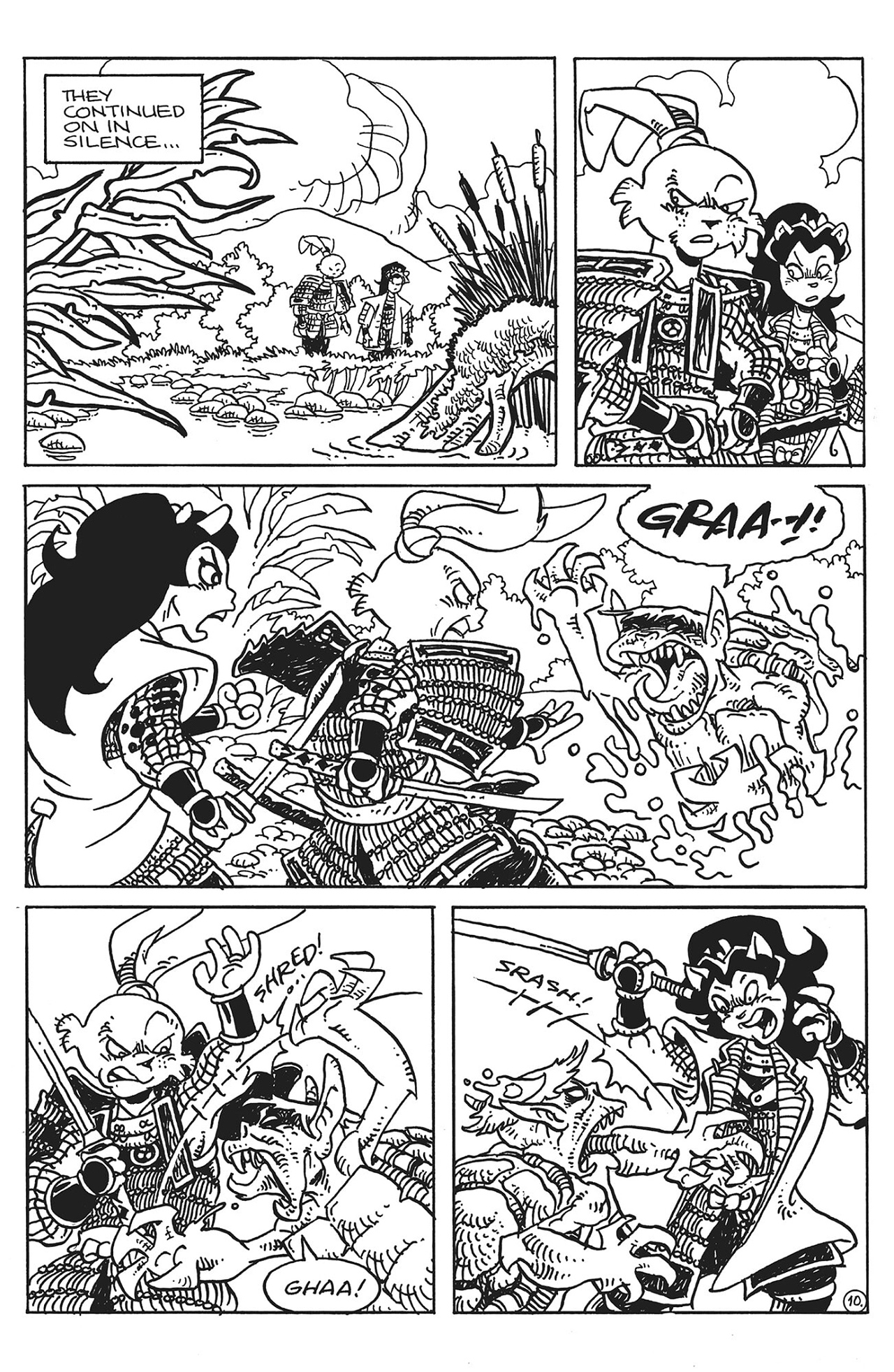 Read online Teenage Mutant Ninja Turtles/Usagi Yojimbo: WhereWhen #1: Director’s Cut comic -  Issue #1: Director’s Cut Full - 11