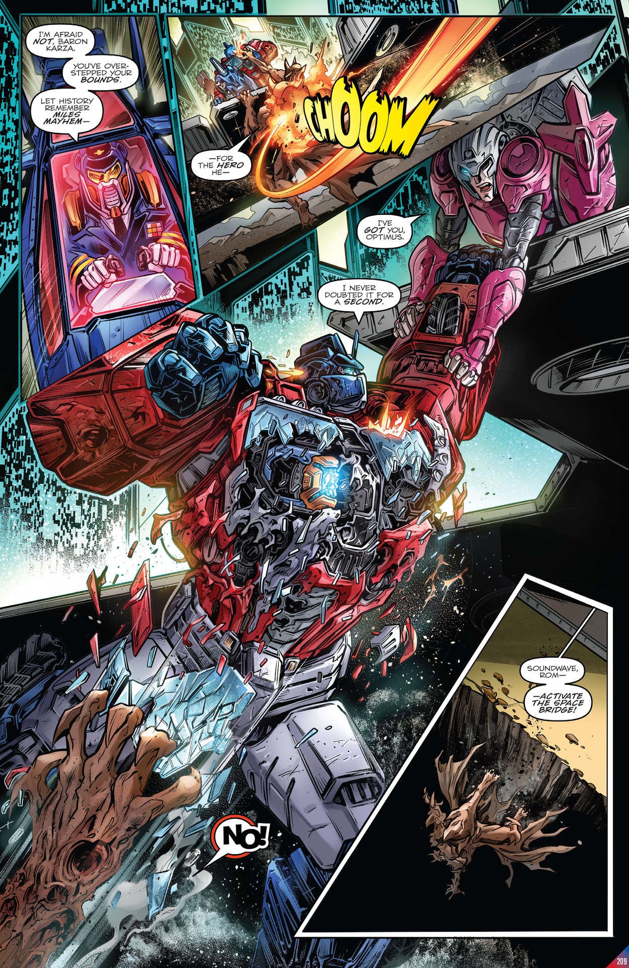 Read online Transformers: The IDW Collection Phase Three comic -  Issue # TPB 1 (Part 3) - 5