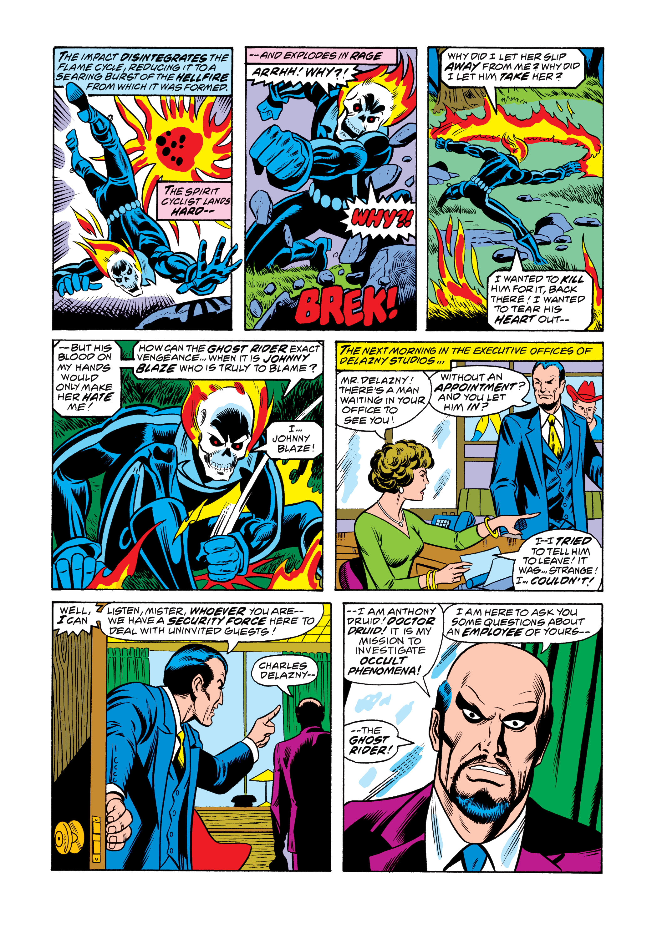 Read online Marvel Masterworks: Ghost Rider comic -  Issue # TPB 3 (Part 2) - 3