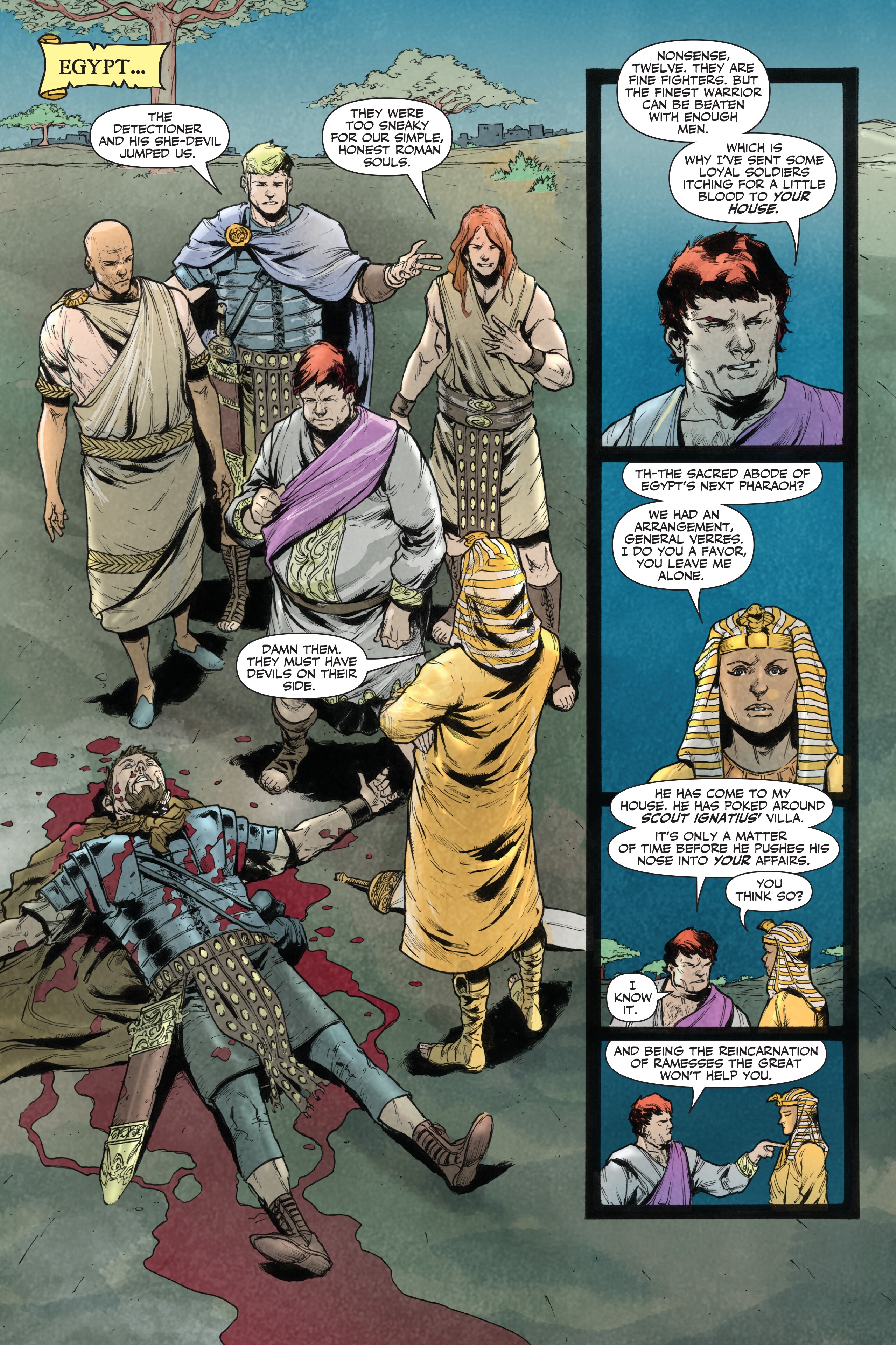 Read online Britannia comic -  Issue # _Deluxe Edition (Part 3) - 83