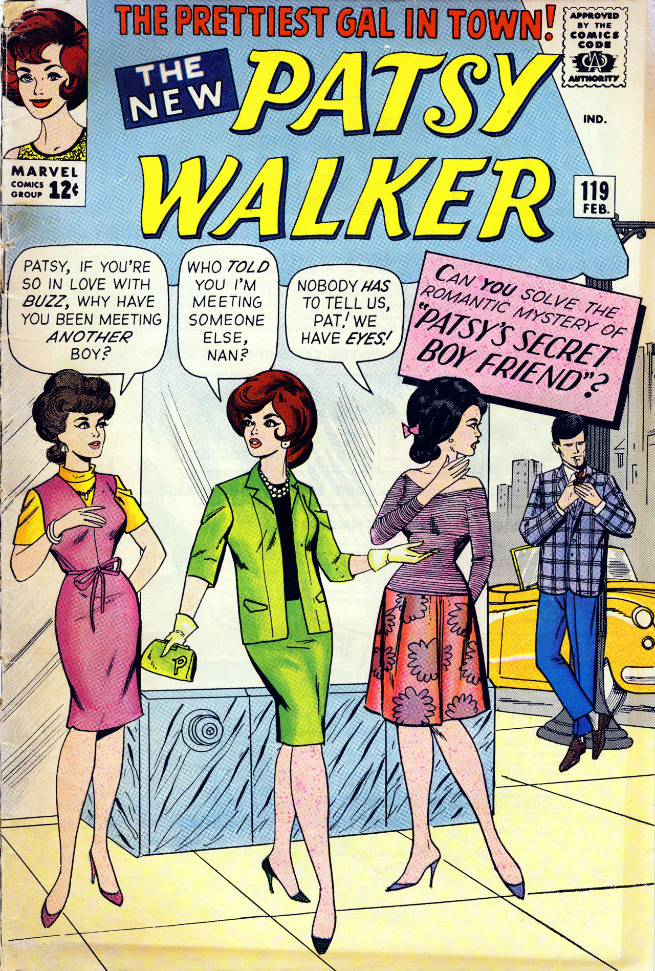 Read online Patsy Walker comic -  Issue #119 - 1