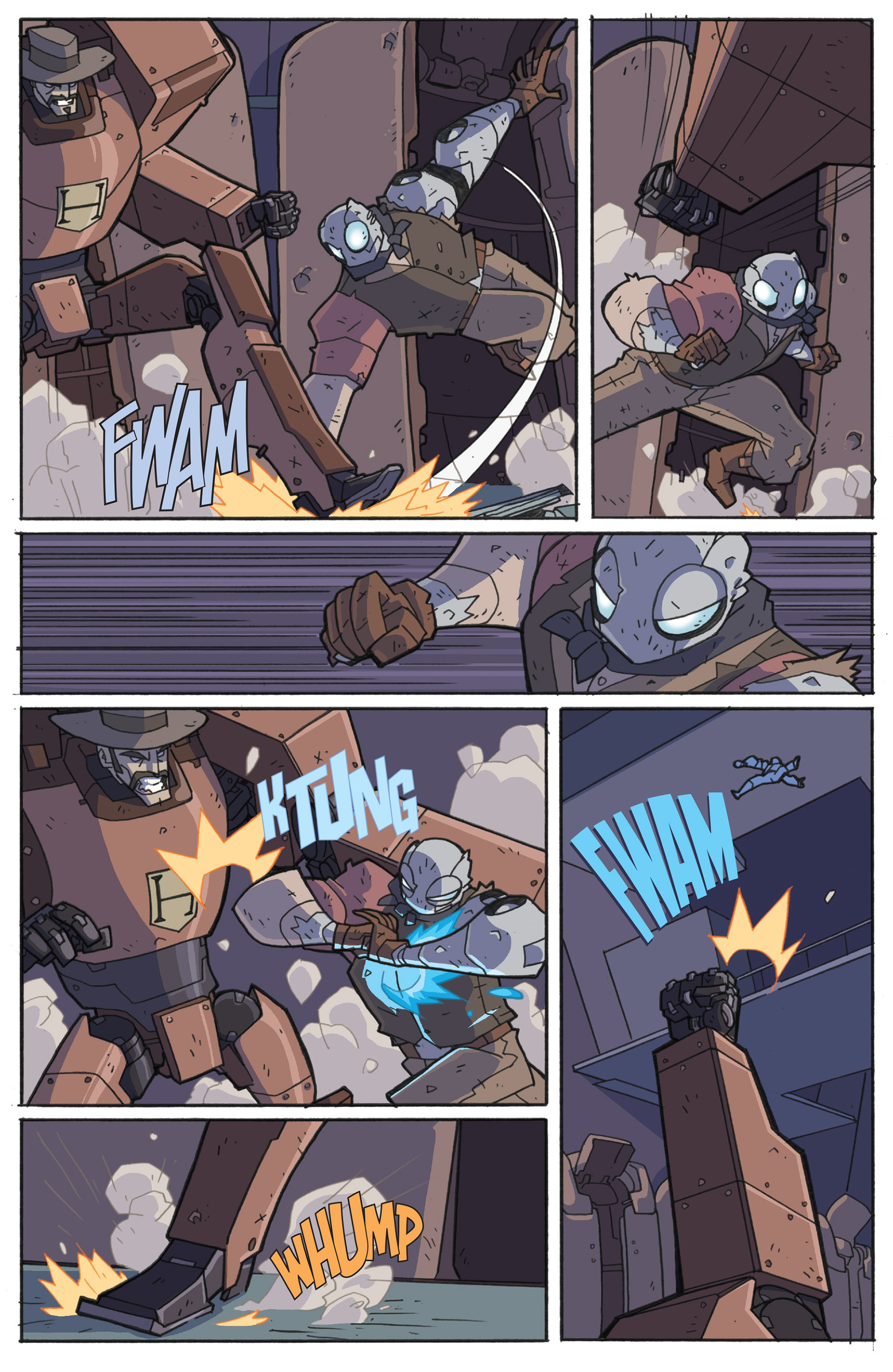 Read online Atomic Robo and the Knights of the Golden Circle comic -  Issue #5 - 7