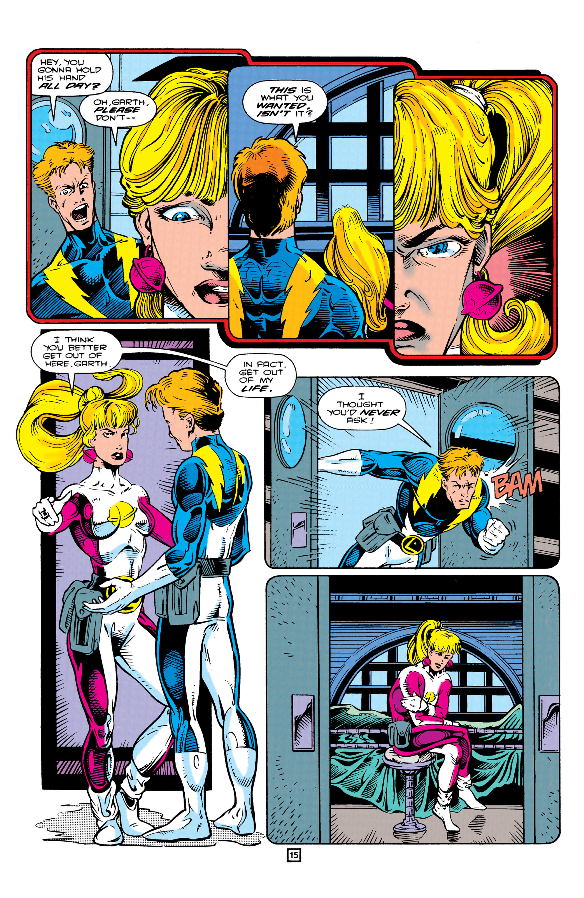 Read online Legionnaires comic -  Issue #12 - 16