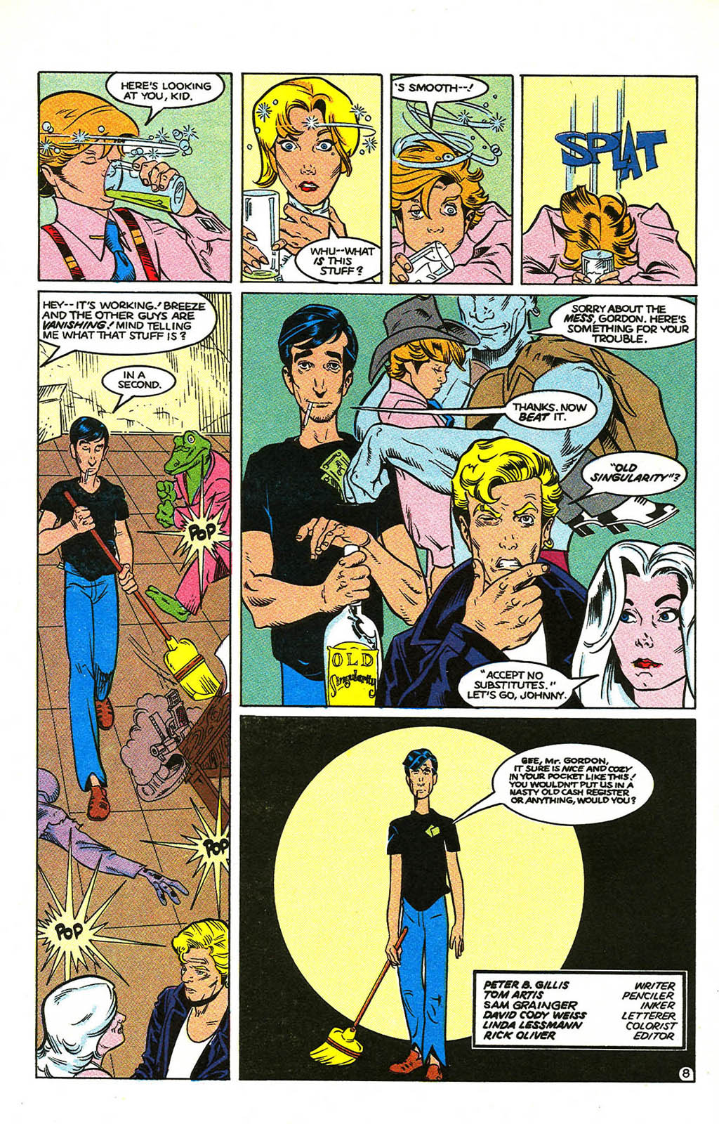 Read online Grimjack comic -  Issue #31 - 34