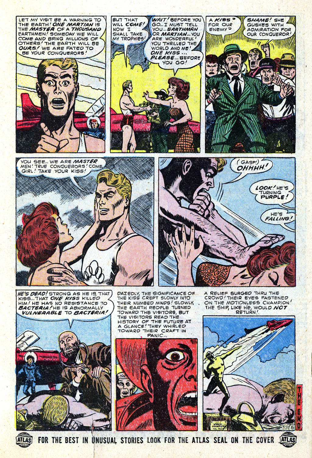 Read online Mystic (1951) comic -  Issue #36 - 32