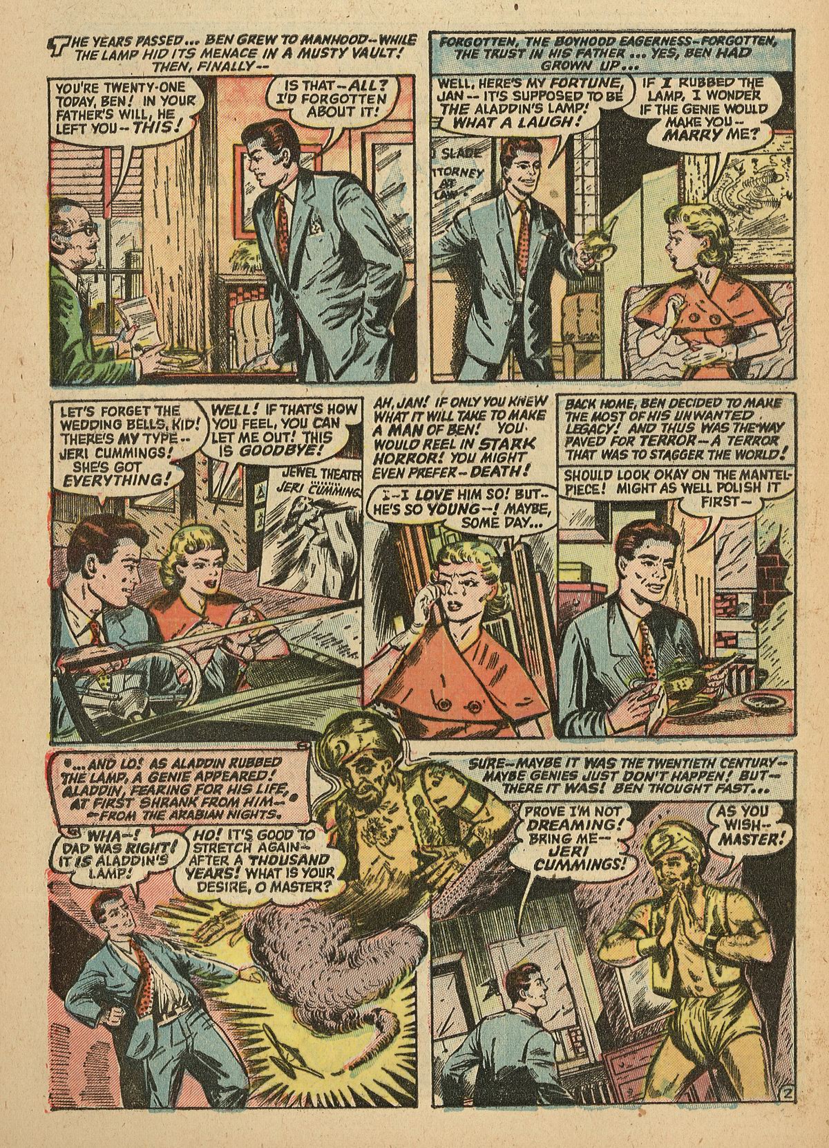 Read online Adventures Into The Unknown comic -  Issue #38 - 28