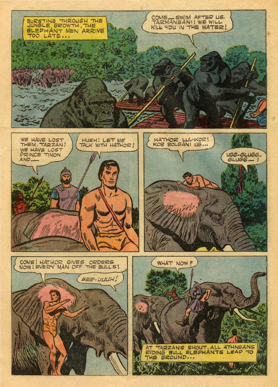 Read online Tarzan (1948) comic -  Issue #66 - 9