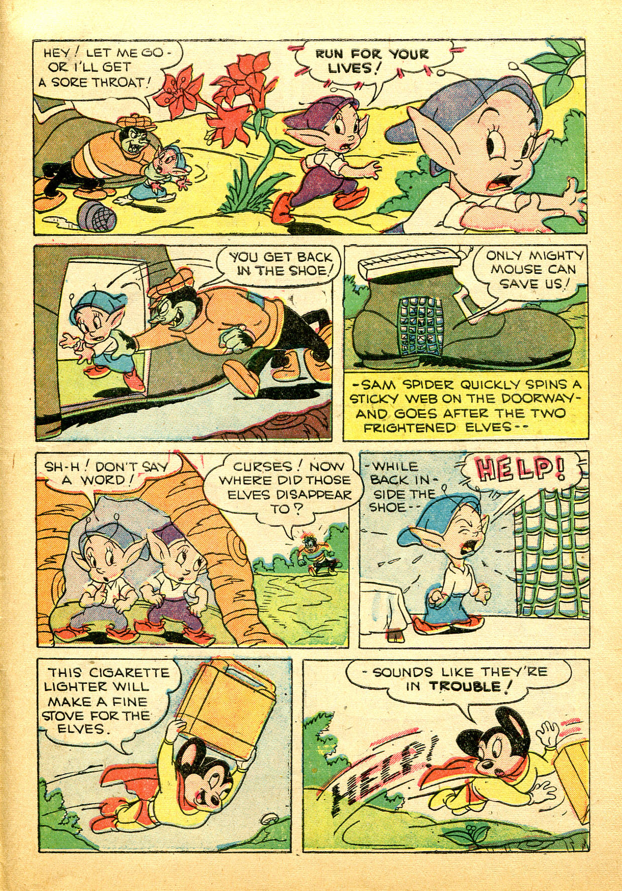 Read online Paul Terry's Mighty Mouse Comics comic -  Issue #31 - 30