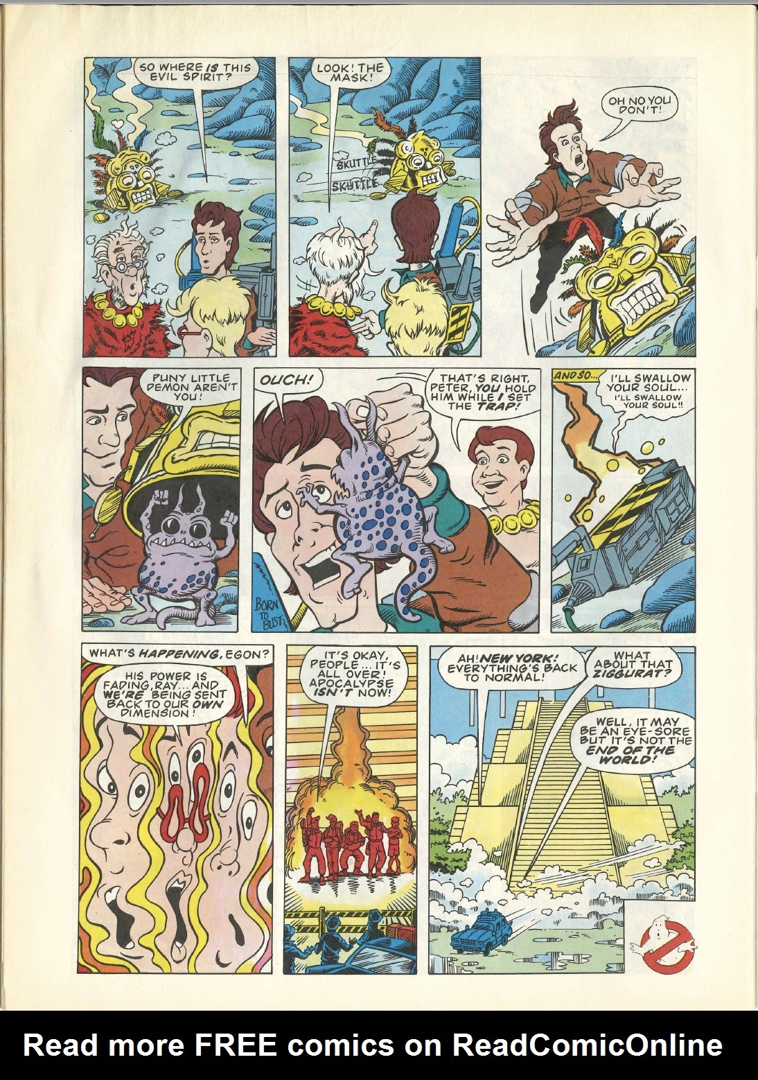 Read online The Real Ghostbusters comic -  Issue #186 - 30