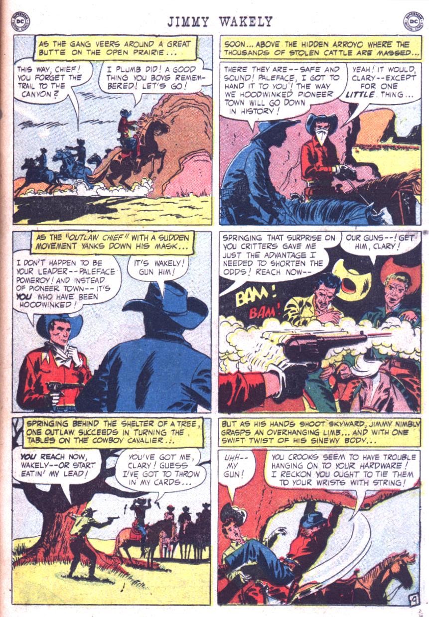 Read online Jimmy Wakely comic -  Issue #9 - 23