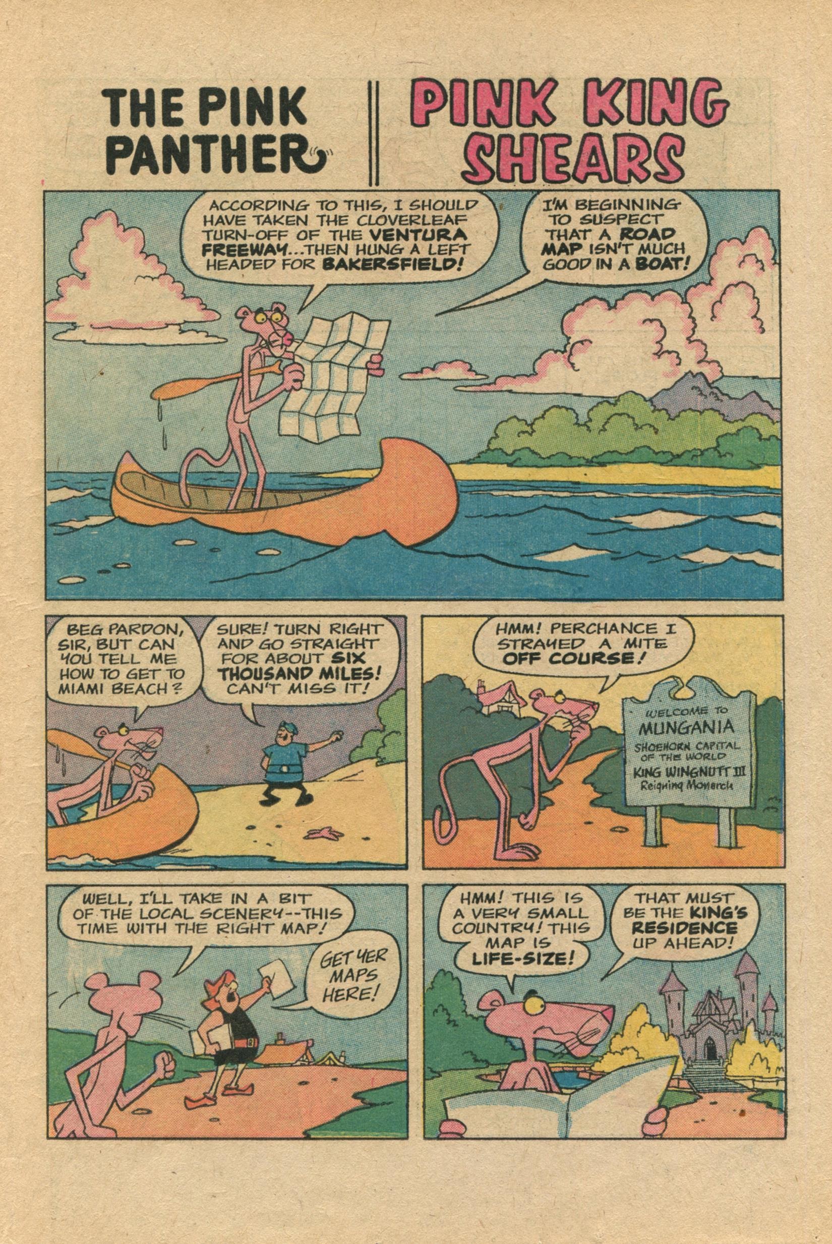 Read online The Pink Panther (1971) comic -  Issue #24 - 11