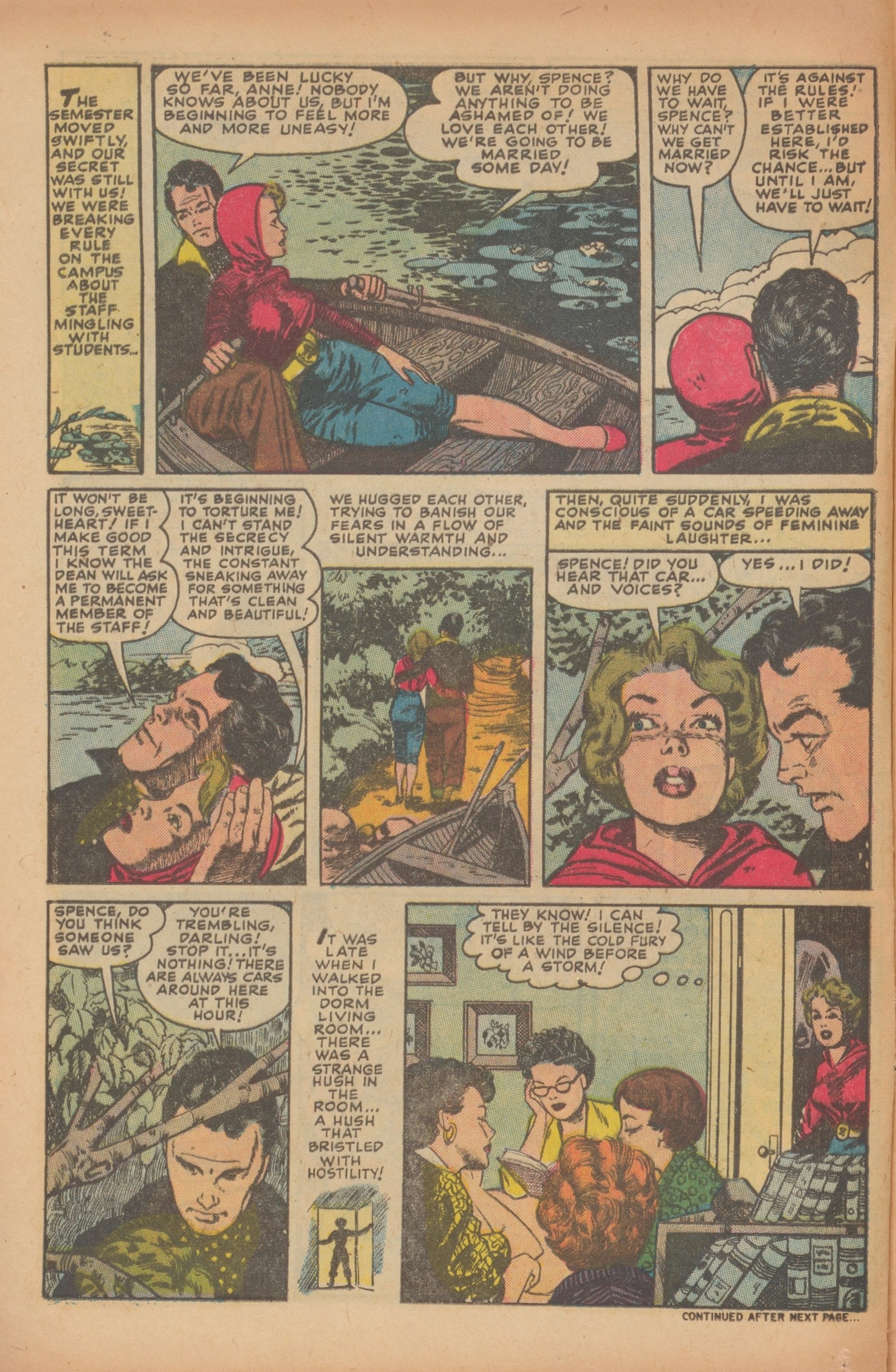 Read online Love Romances comic -  Issue #37 - 12