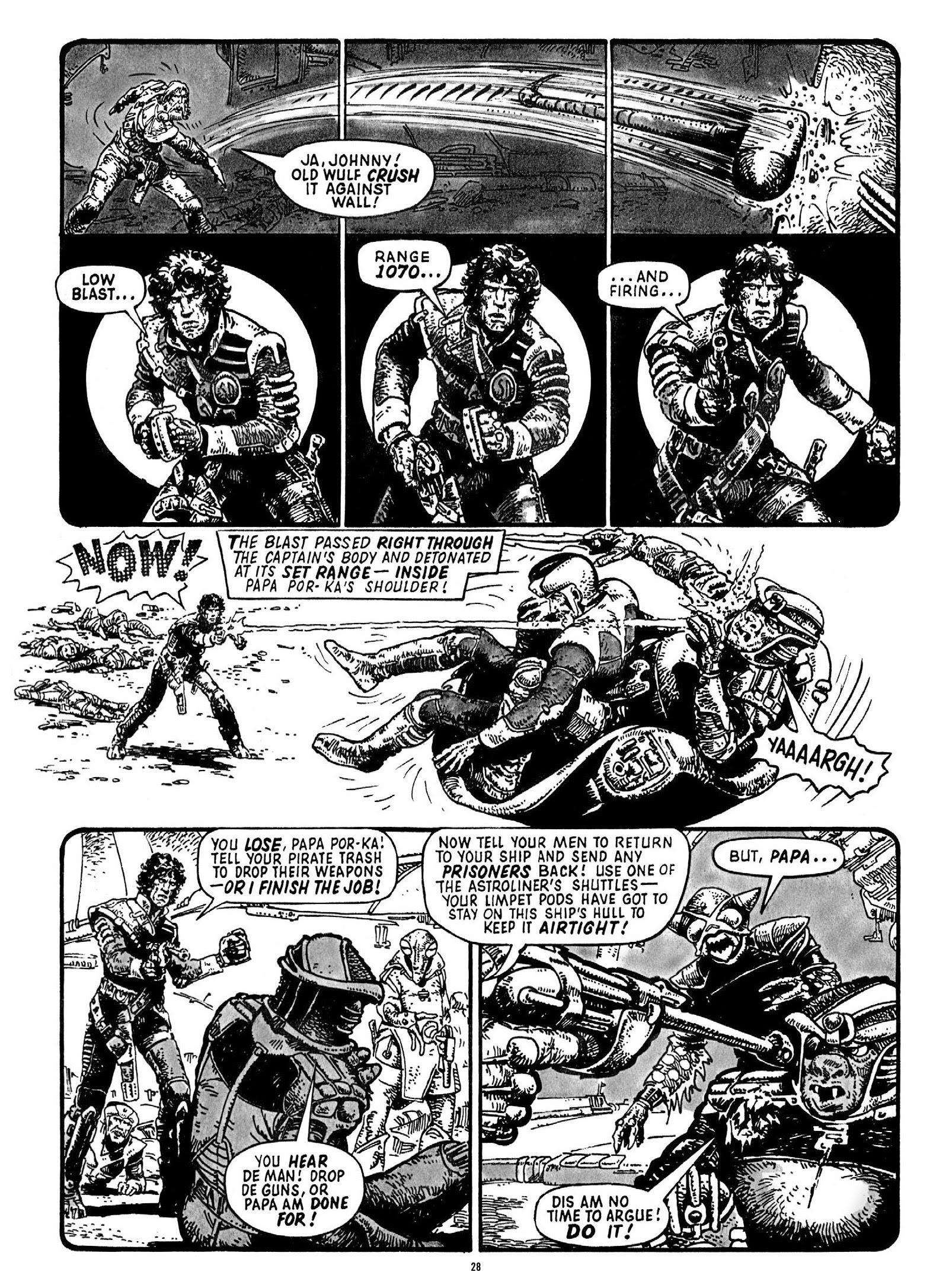 Read online Strontium Dog Search and Destroy: The Starlord Years comic -  Issue # TPB - 28