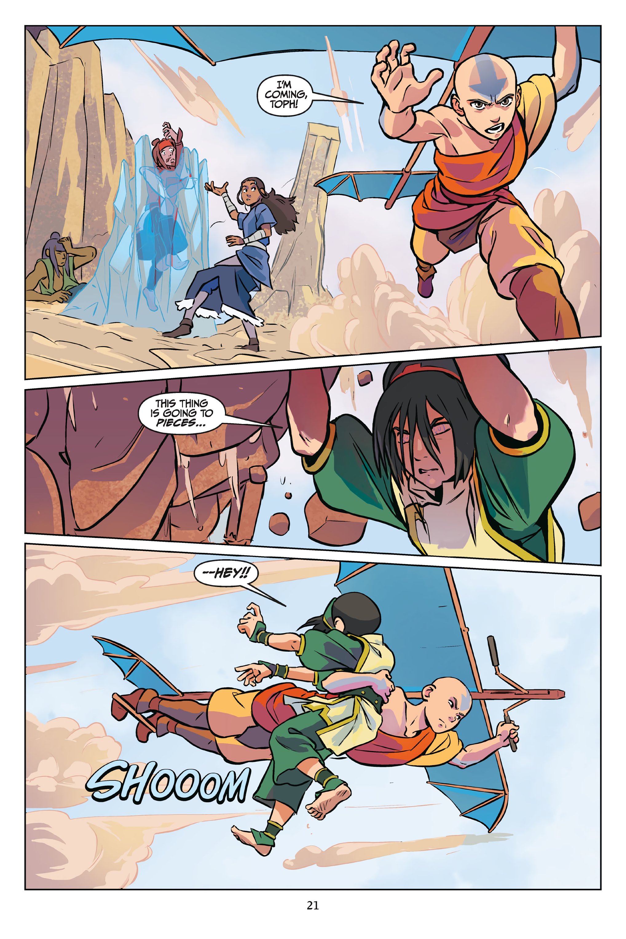 Read online Nickelodeon Avatar: The Last Airbender - Imbalance comic -  Issue # _Omnibus (Part 1) - 22