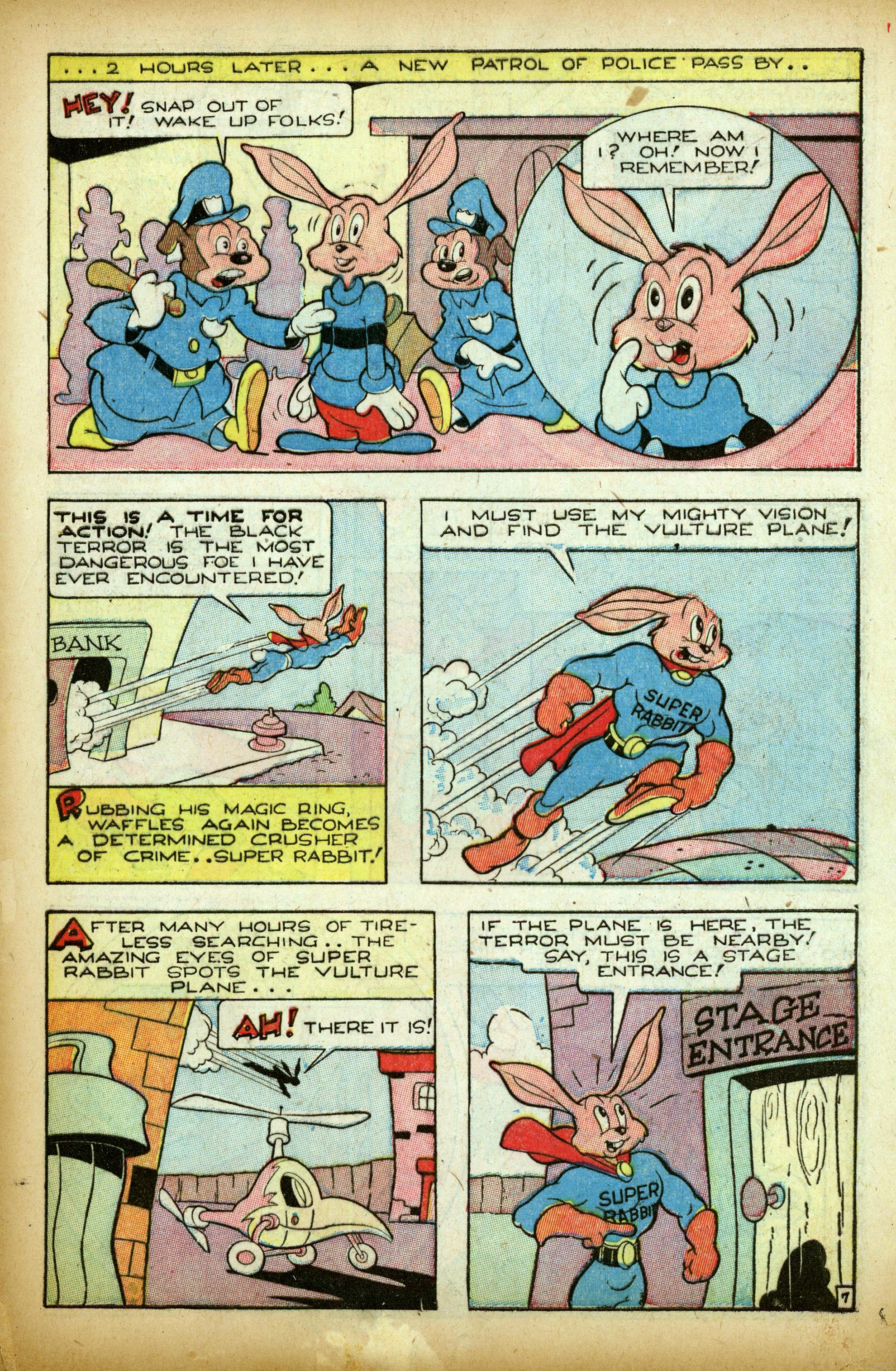 Read online Super Rabbit comic -  Issue #6 - 9