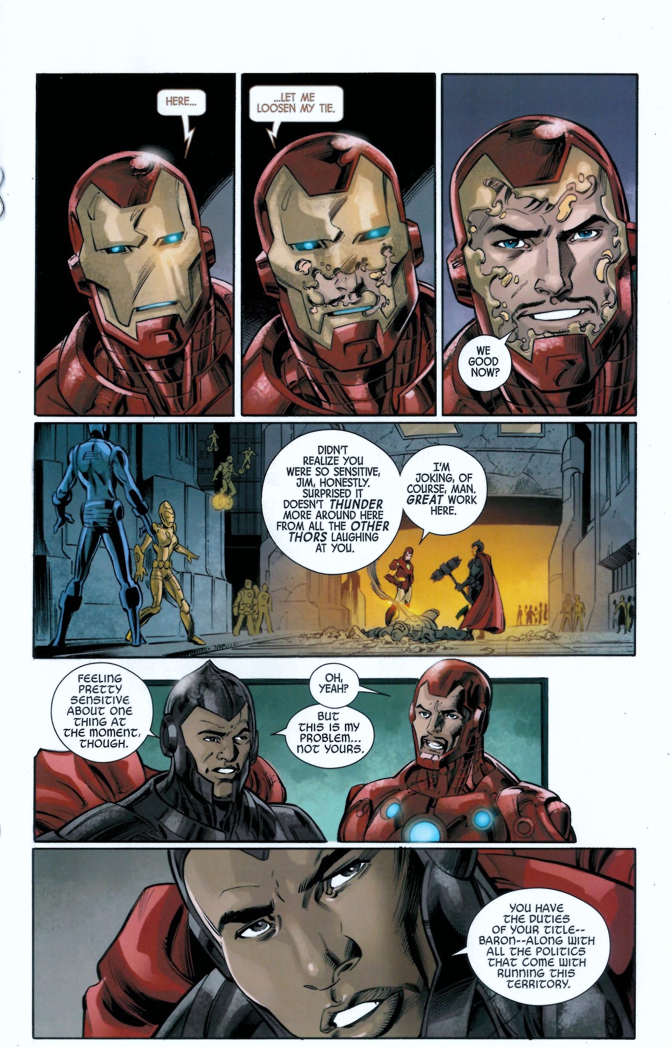 Read online Armor Wars comic -  Issue #0.5 - 8