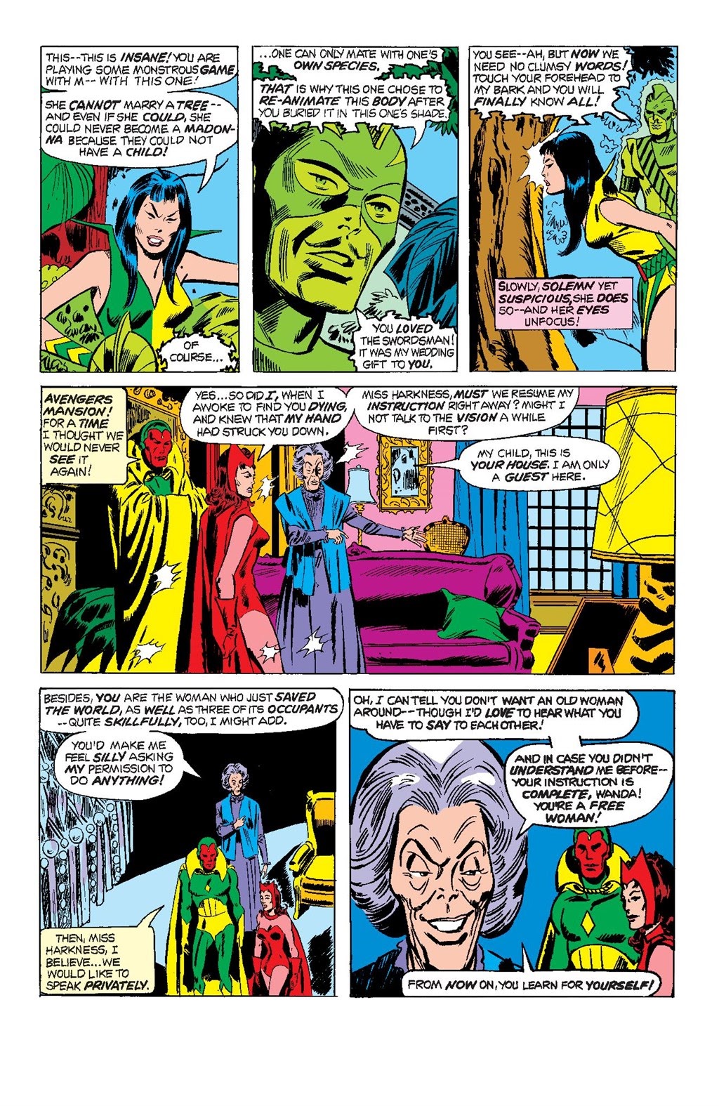 Read online Marvel-Verse (2020) comic -  Issue # Wanda and Vision - 55