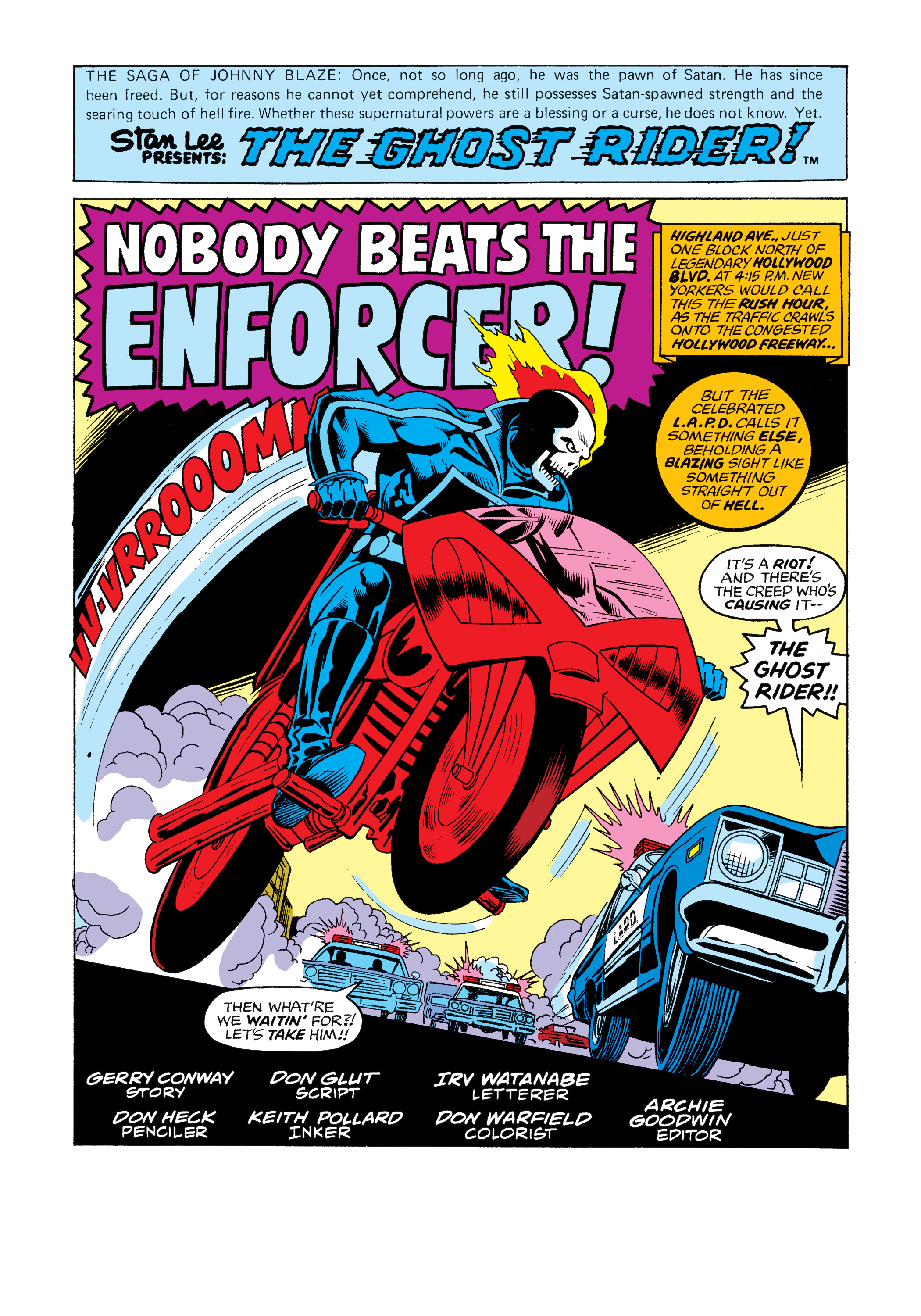 Read online Marvel Masterworks: Ghost Rider comic -  Issue # TPB 3 (Part 1) - 27