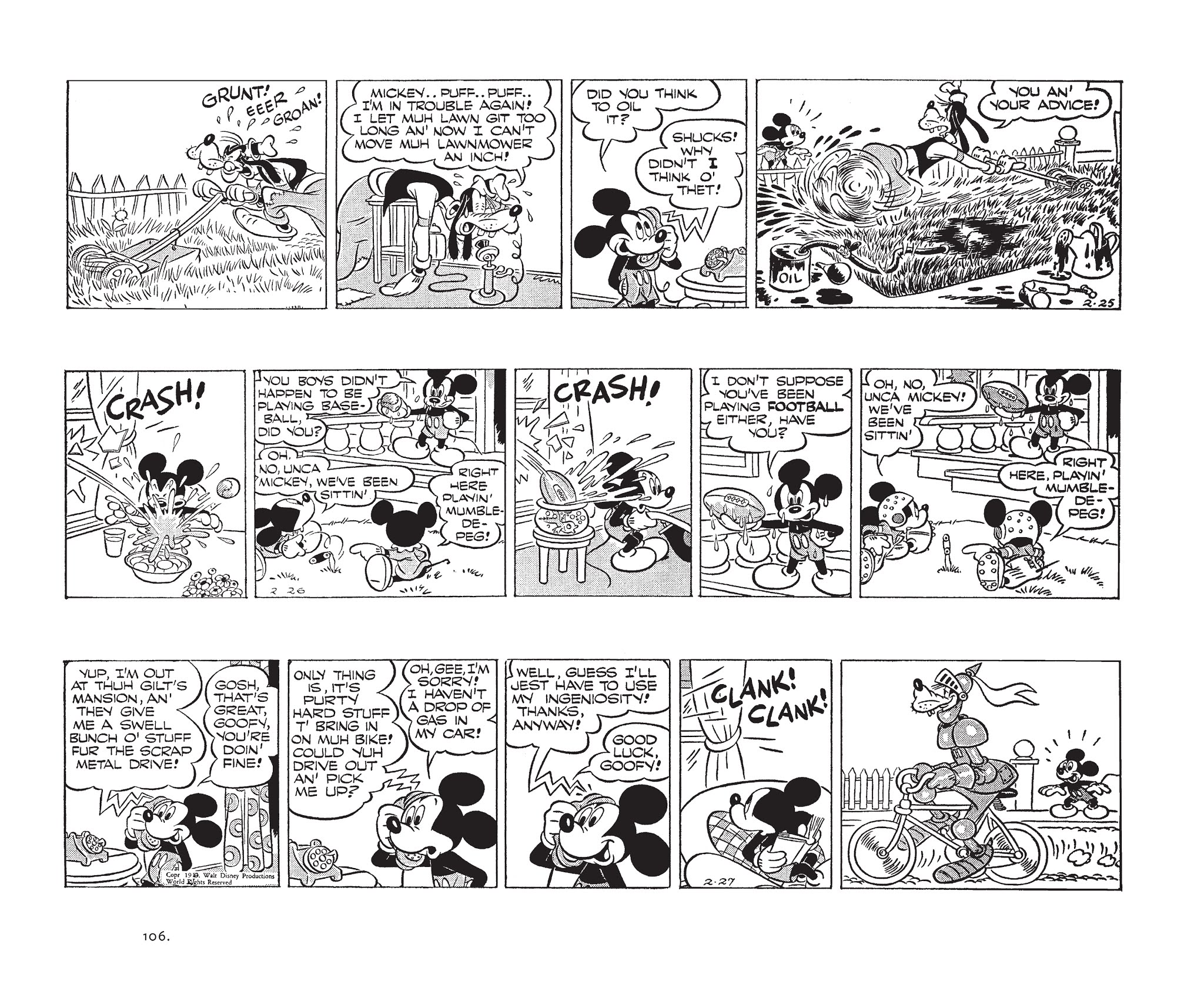 Read online Walt Disney's Mickey Mouse by Floyd Gottfredson comic -  Issue # TPB 7 (Part 2) - 6