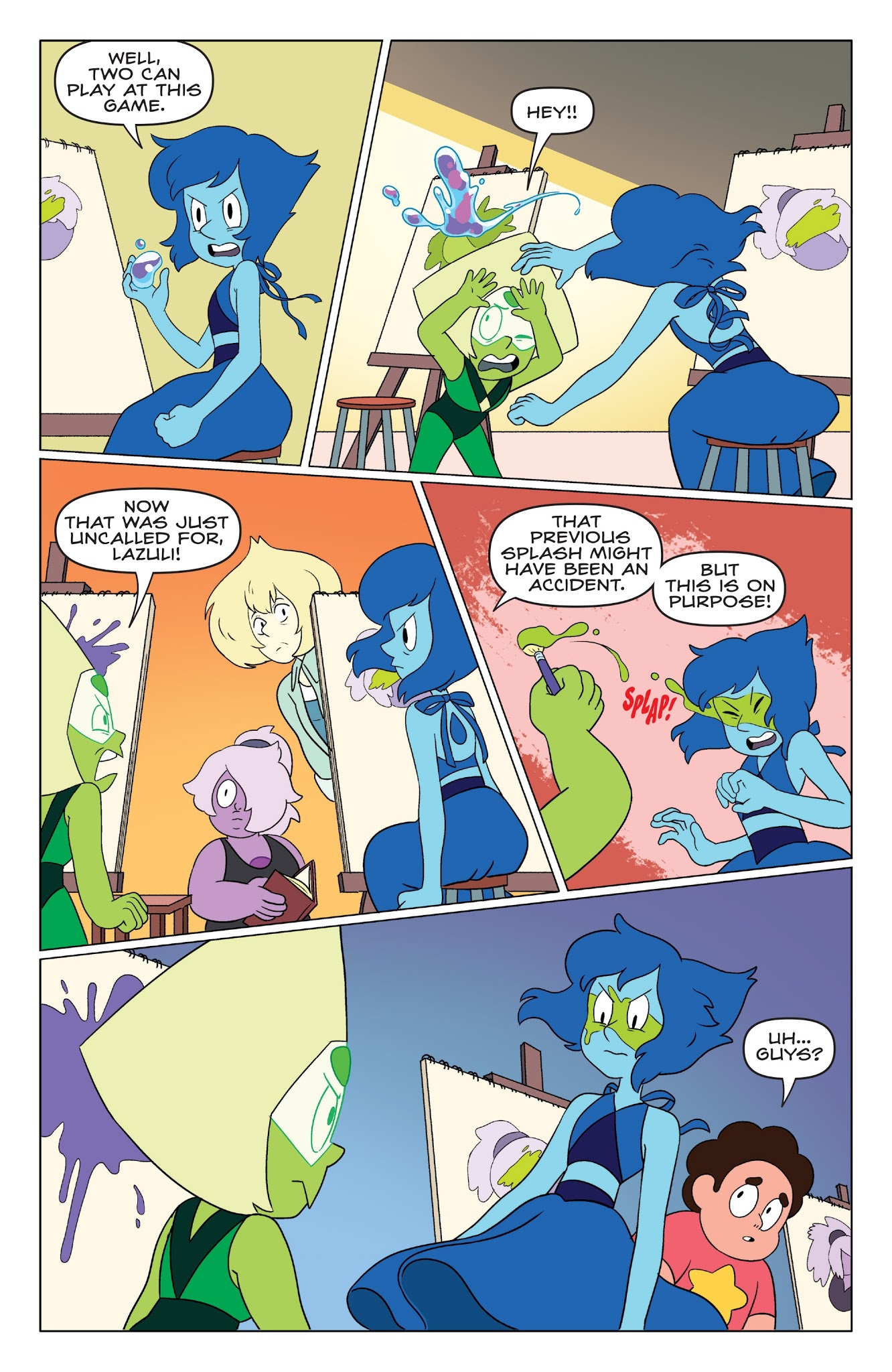 Read online Steven Universe Ongoing comic -  Issue #9 - 18