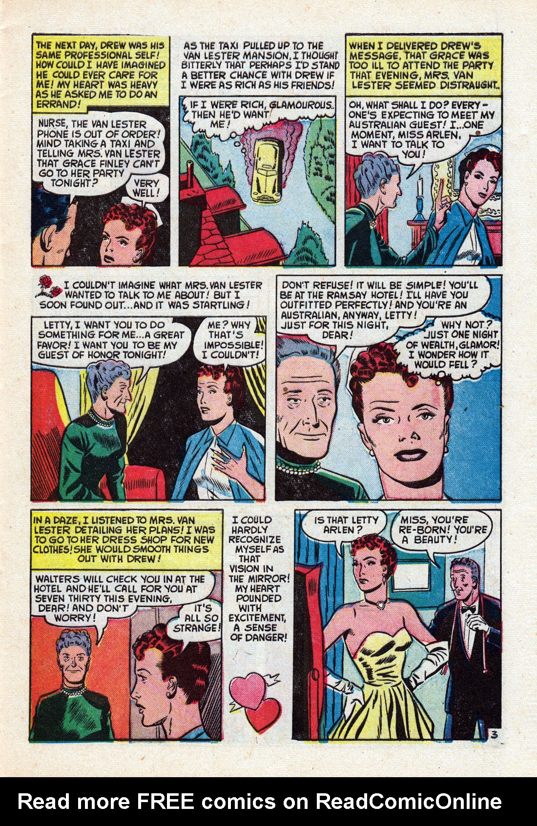 Read online Romantic Hearts comic -  Issue #9 - 5